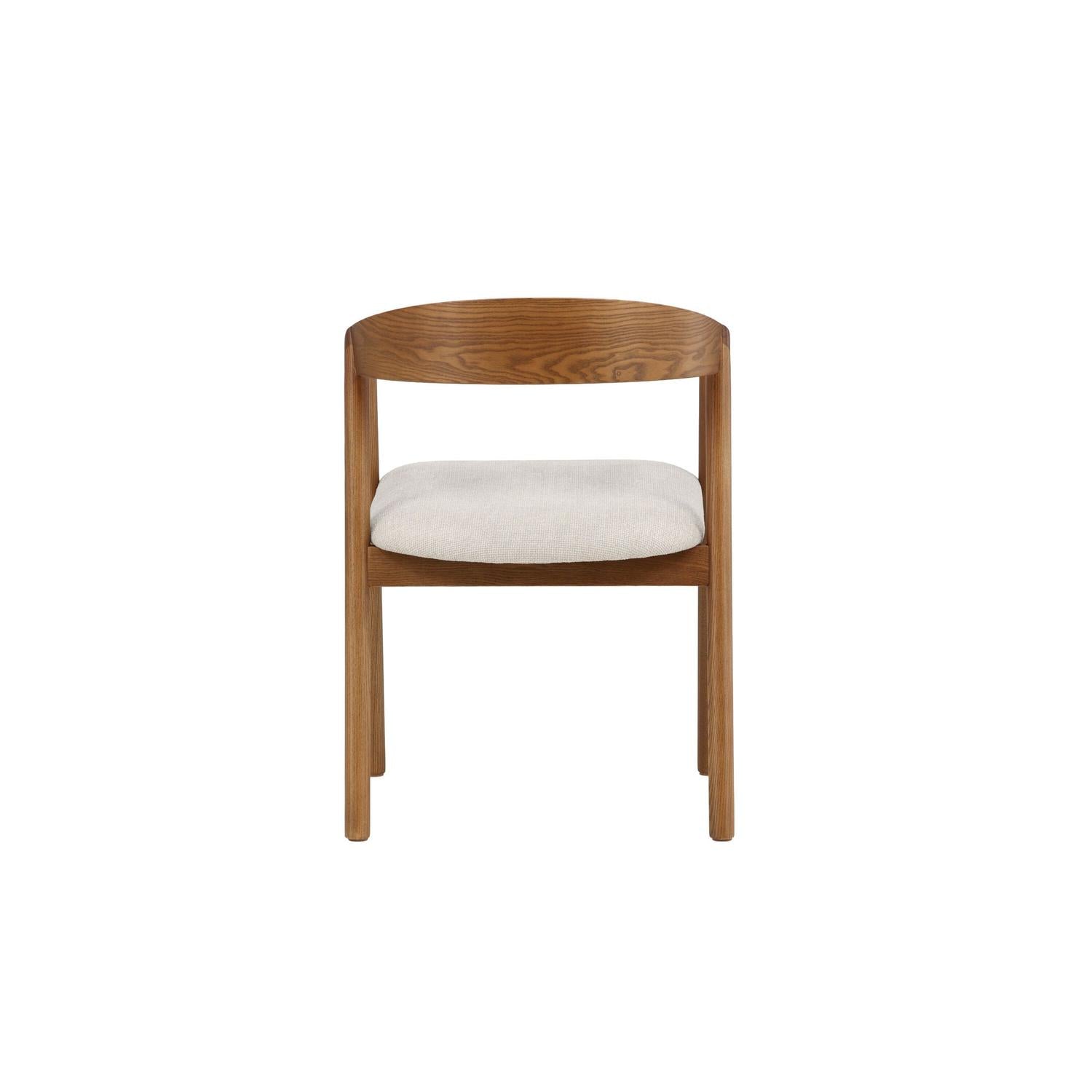 2er-Set Esszimmerstühle Langön - Braun/Beige-Holzstühle-Vind-le canapé