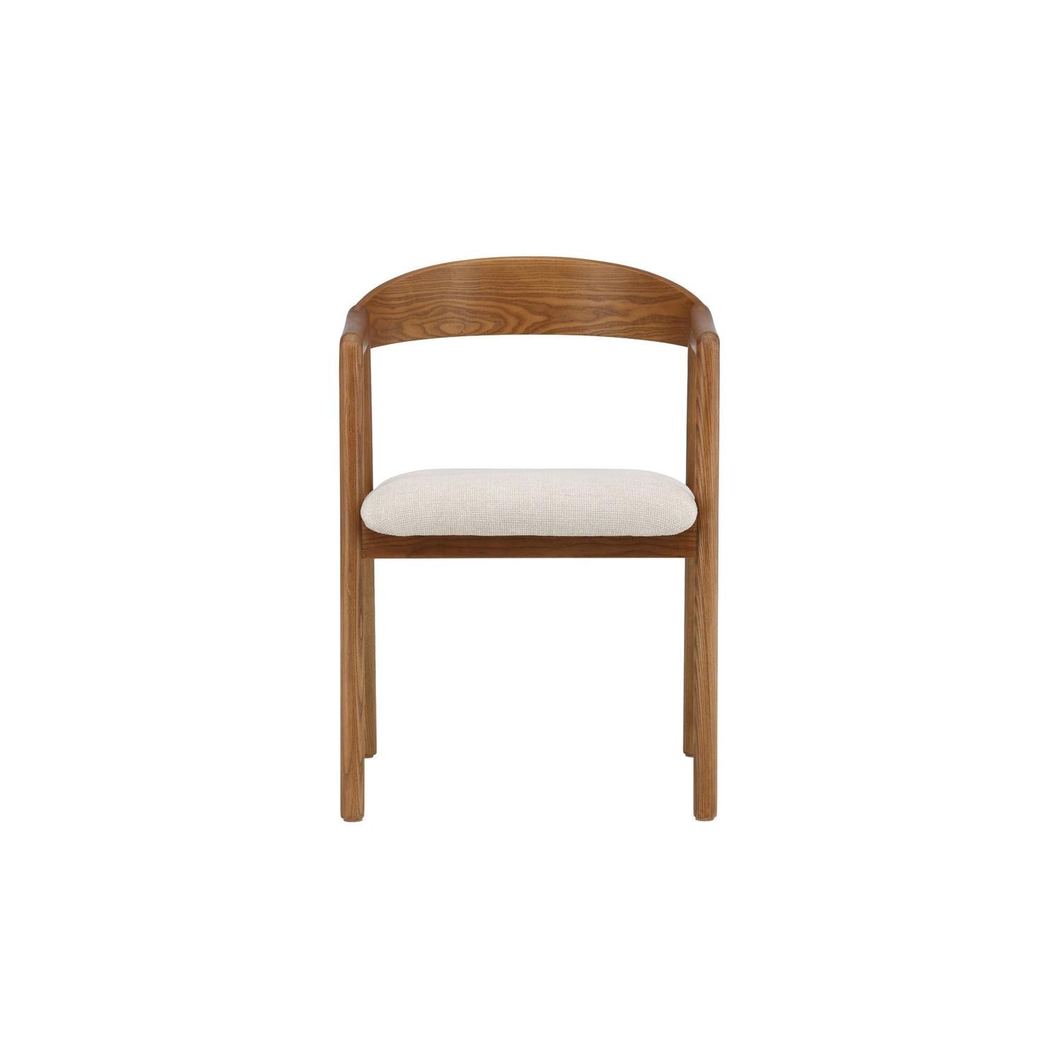 2er-Set Esszimmerstühle Langön - Braun/Beige-Holzstühle-Vind-le canapé