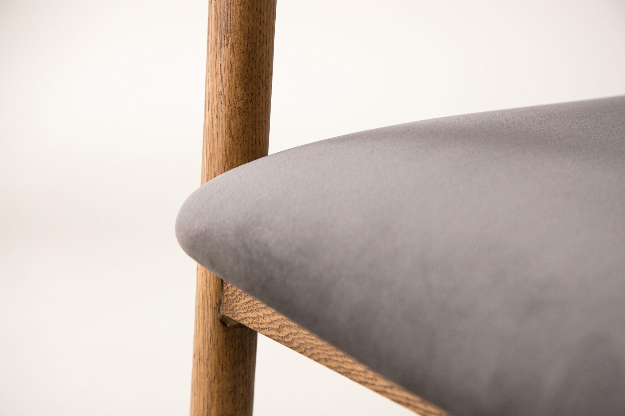 2er-Set Esszimmerstühle Langön - Braun/Grau-Holzstühle-Vind-le canapé