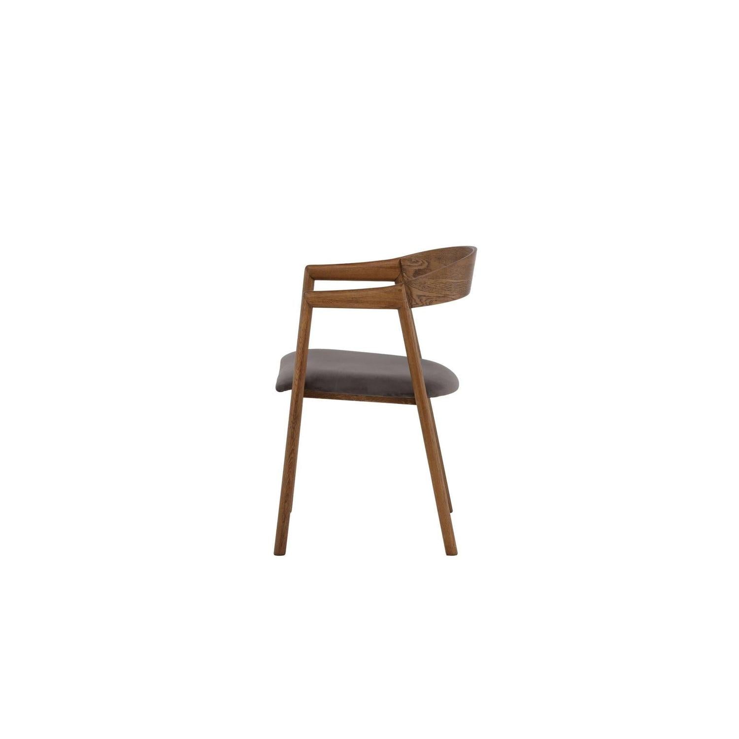 2er-Set Esszimmerstühle Långön - Eiche Braun-Holzstühle-Vind-le canapé