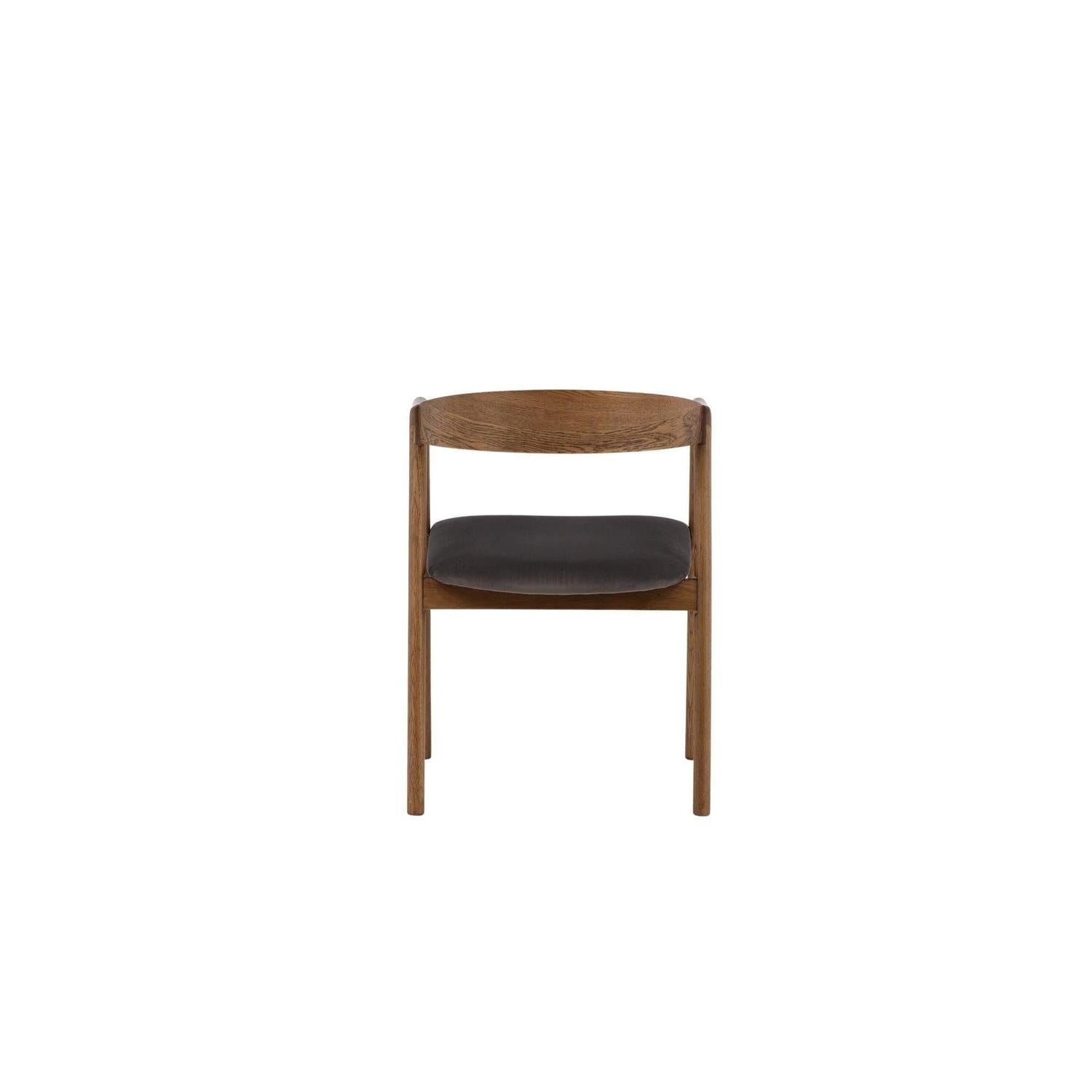 2er-Set Esszimmerstühle Långön - Eiche Braun-Holzstühle-Vind-le canapé
