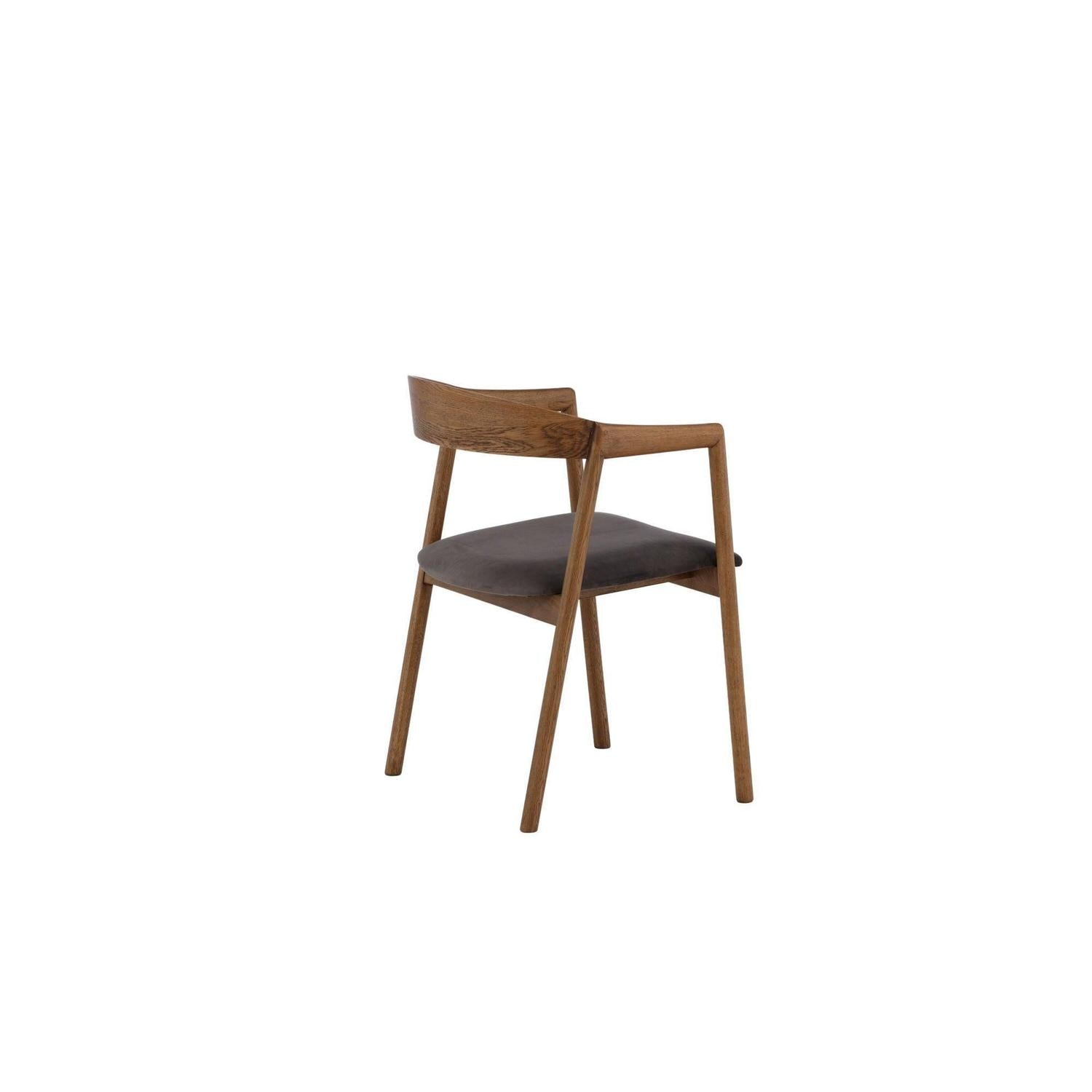 2er-Set Esszimmerstühle Långön - Eiche Braun-Holzstühle-Vind-le canapé