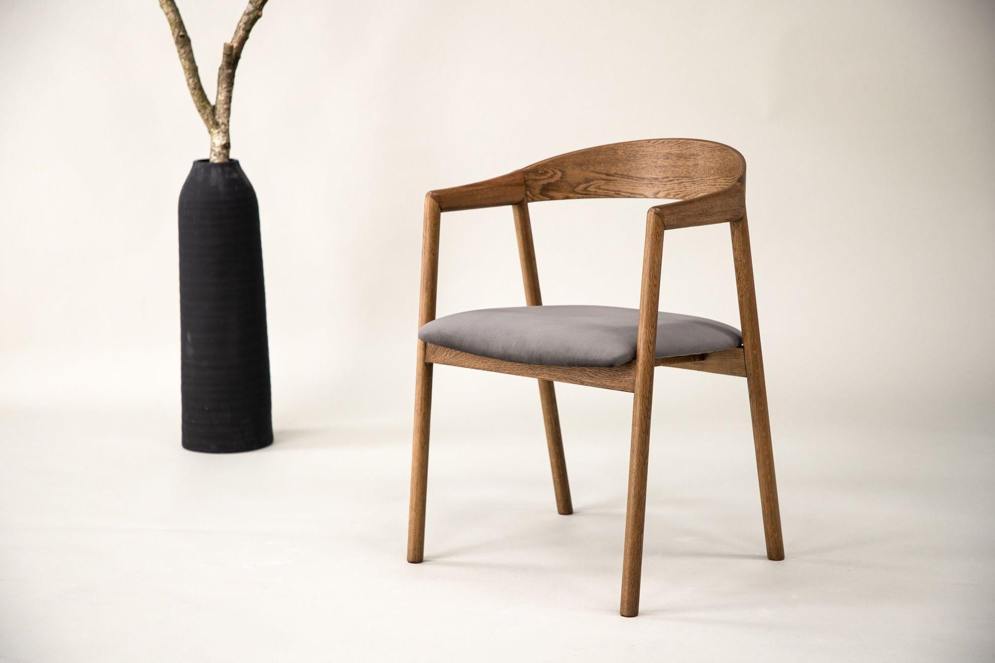 2er-Set Esszimmerstühle Långön - Eiche Braun-Holzstühle-Vind-le canapé