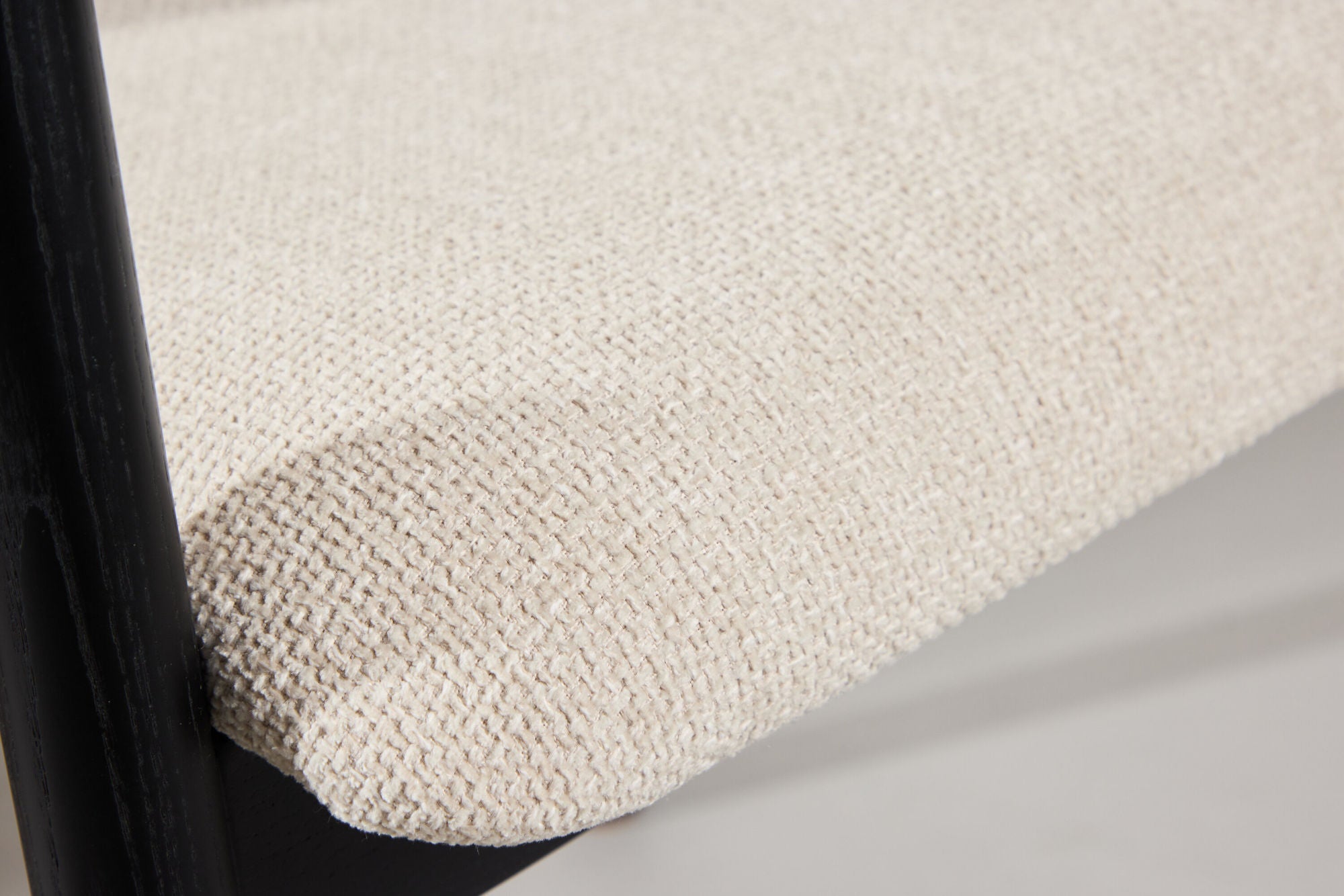 2er-Set Esszimmerstühle Langön - Schwarz/Beige-Holzstühle-Vind-le canapé