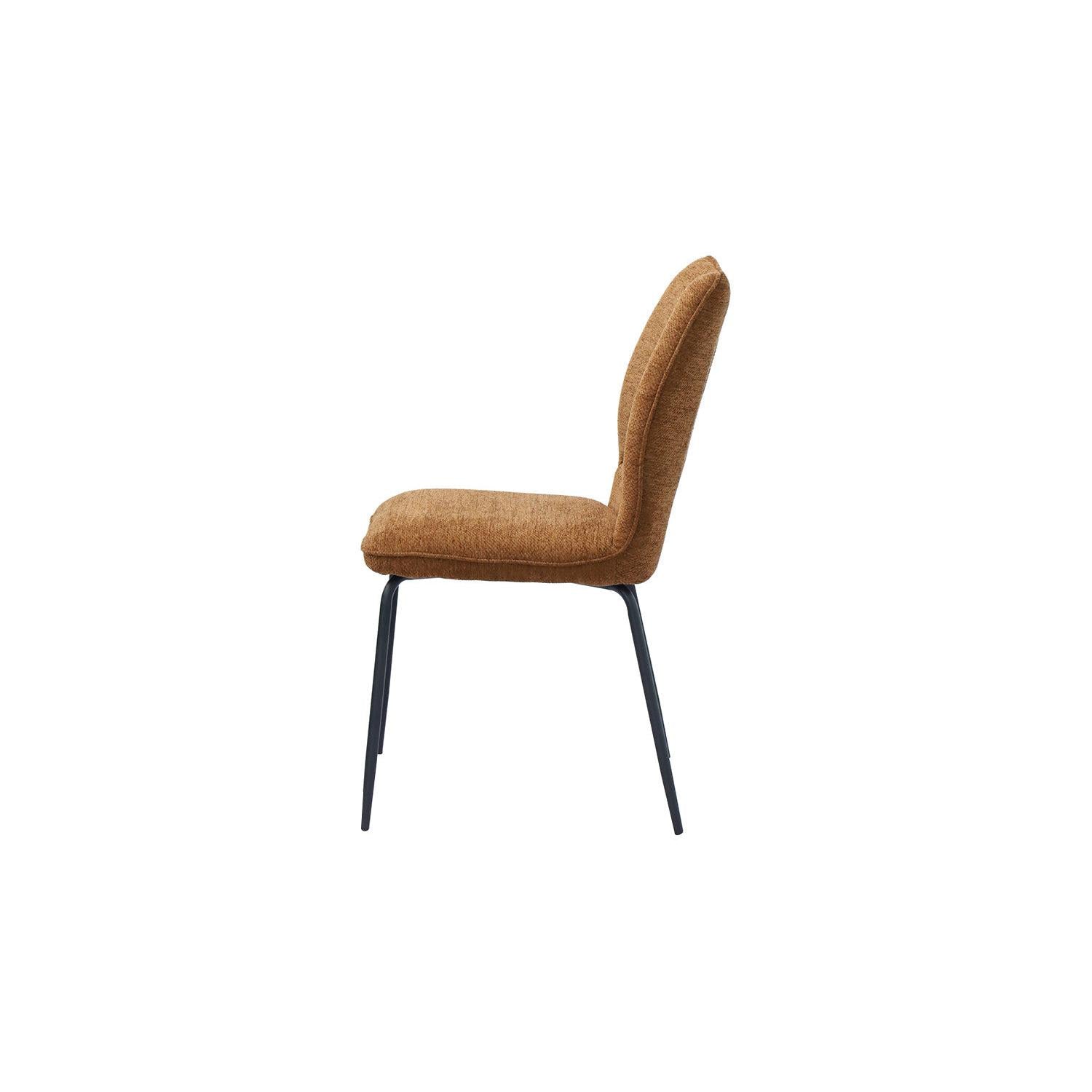 2er-Set Esszimmerstühle Lara - Braun-Esszimmerstuhl-Rousseau-le canapé
