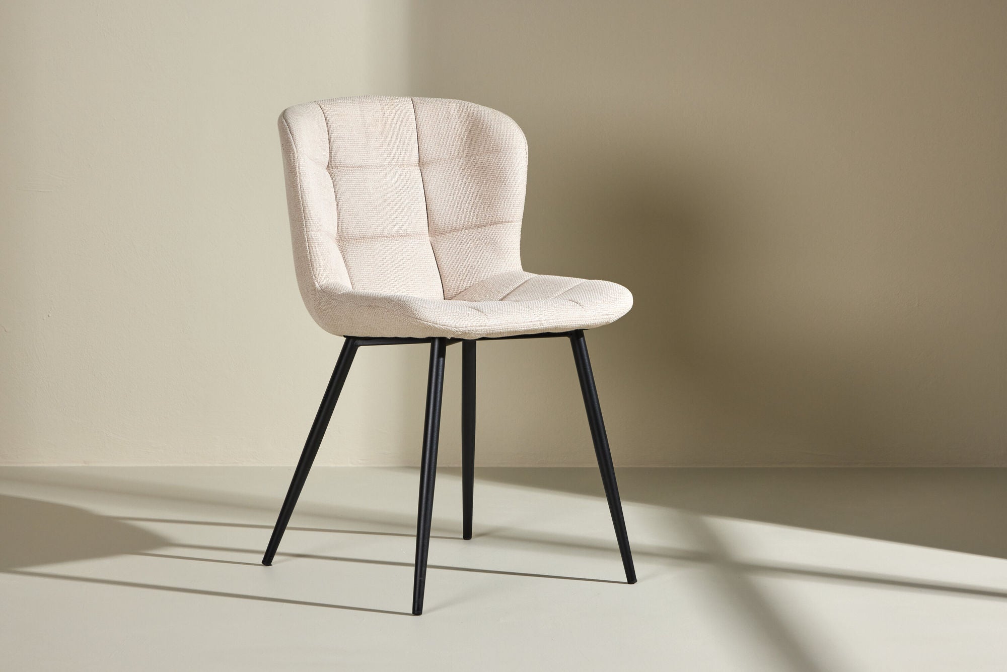 2er-Set Esszimmerstühle Lily - Beige-Esszimmerstuhl-Venture Home-le canapé