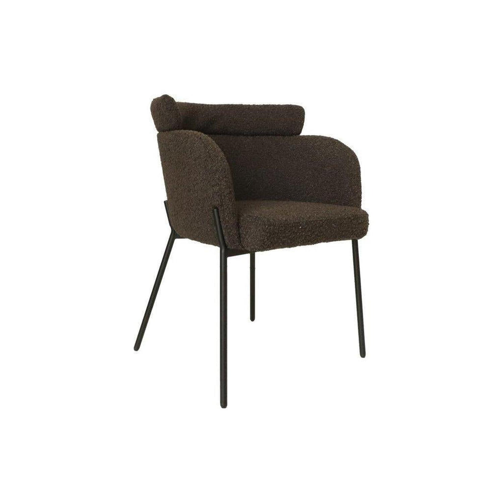 2er - Set Esszimmerstühle Luca aus Teddystoff - Braun8720701253230Esszimmerstuhl