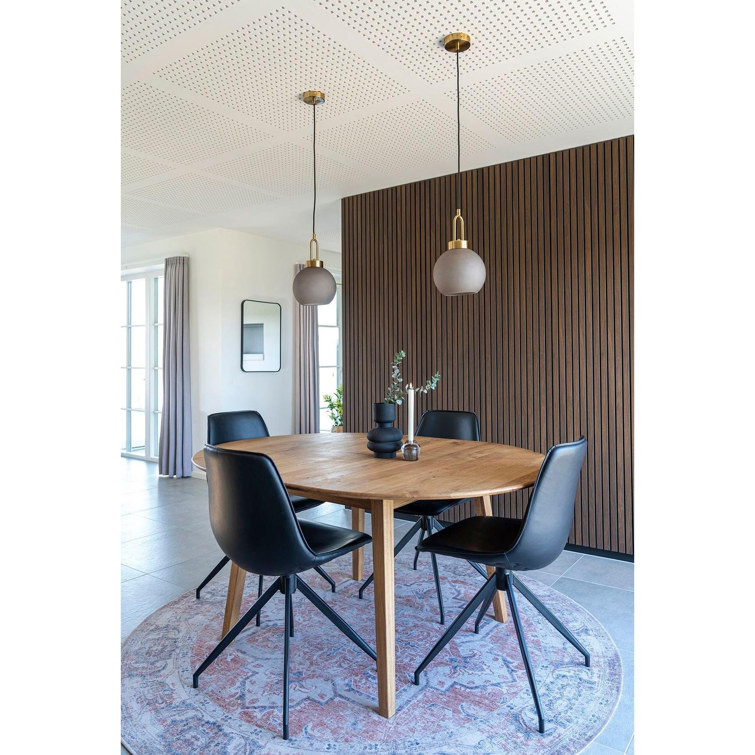 2er-Set Esszimmerstühle Monaco mit Drehfunktion in Lederoptik - Schwarz-Esszimmerstuhl-House Nordic-le canapé