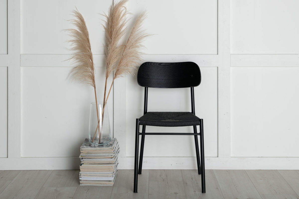 2er-Set Esszimmerstühle Polly - Schwarz-Esszimmerstühle-Venture Home-le canapé