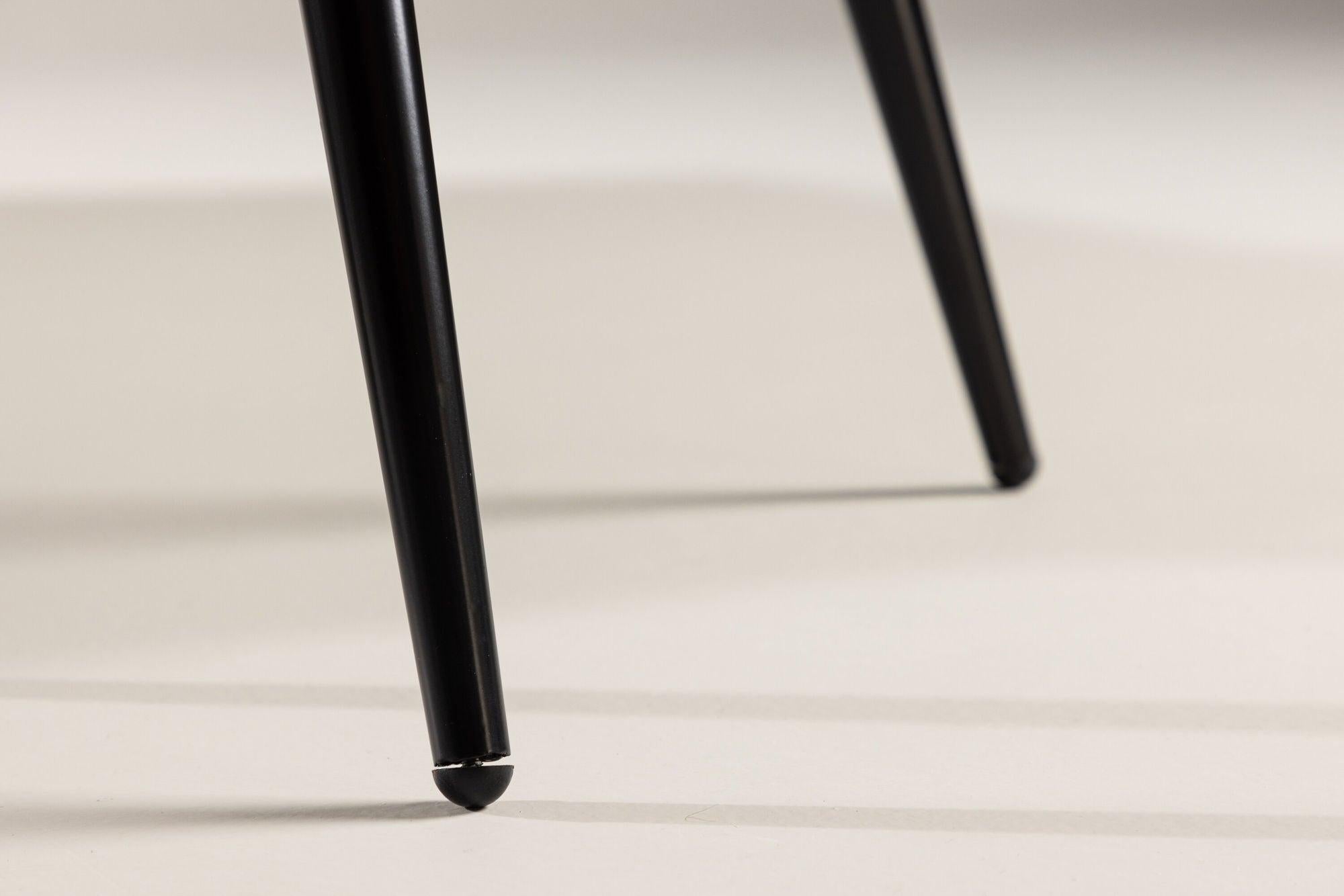 2er-Set Esszimmerstühle Velvet aus Samt - Moosgrün-Polsterstühle-Venture Home-le canapé