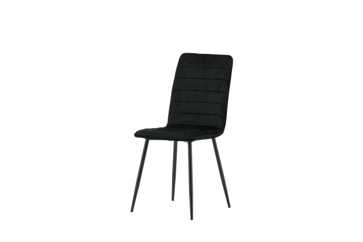 2er-Set Esszimmerstühle Windu - Schwarz-Esszimmerstühle-Venture Home-le canapé
