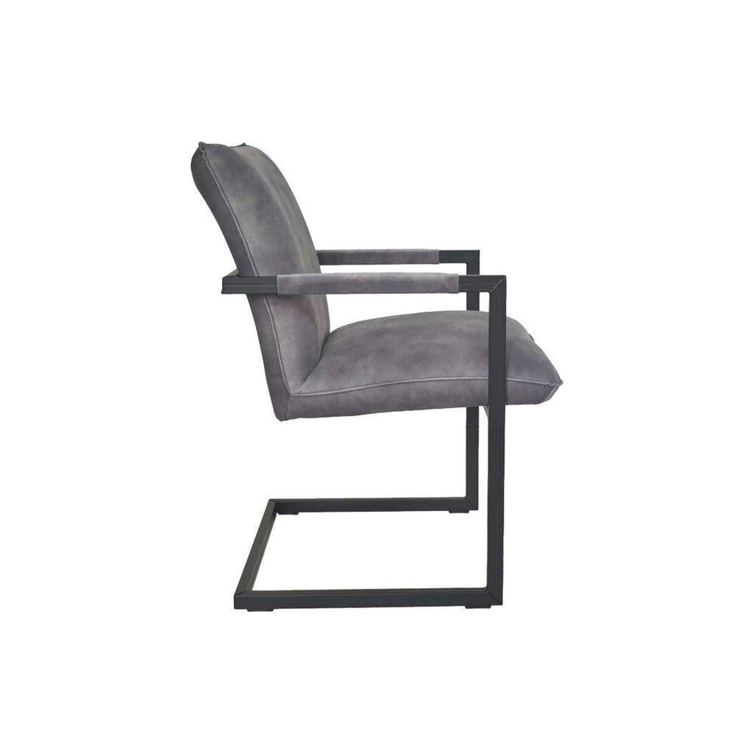 2er-Set Freischwinger Boston - Delfingrau-Freischwinger-HSM Collection-le canapé