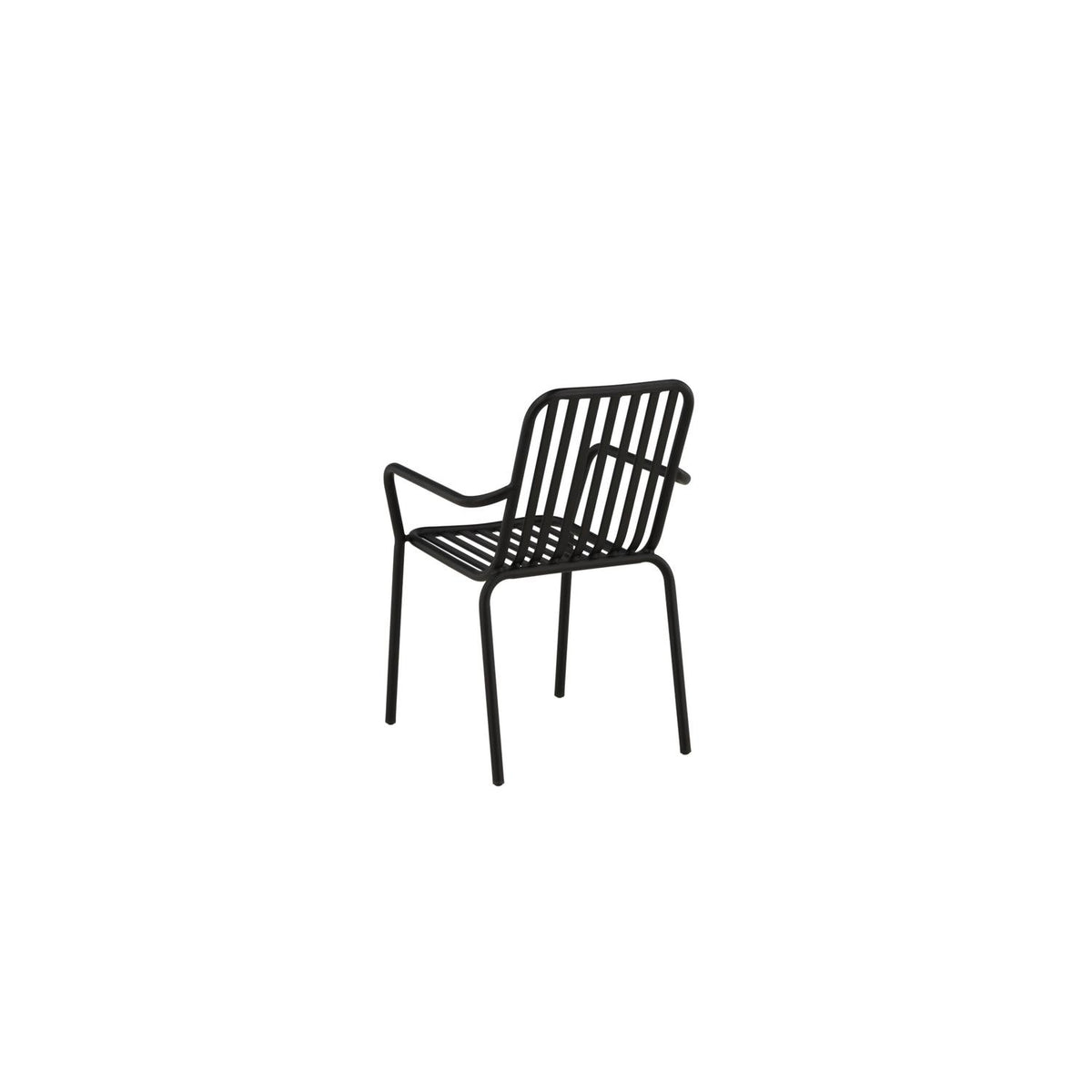 2er-Set Gartenstühle Peking - Schwarz-Outdoor Stühle-Venture Home-le canapé