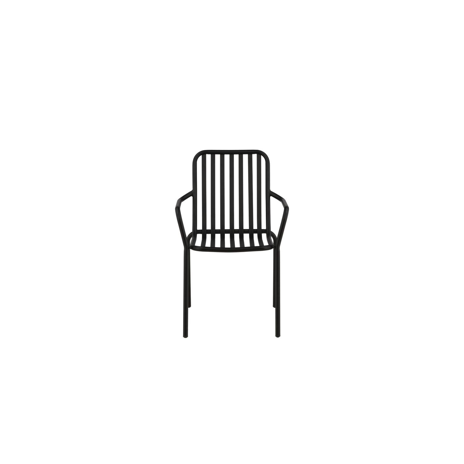 2er-Set Gartenstühle Peking - Schwarz-Outdoor Stühle-Venture Home-le canapé
