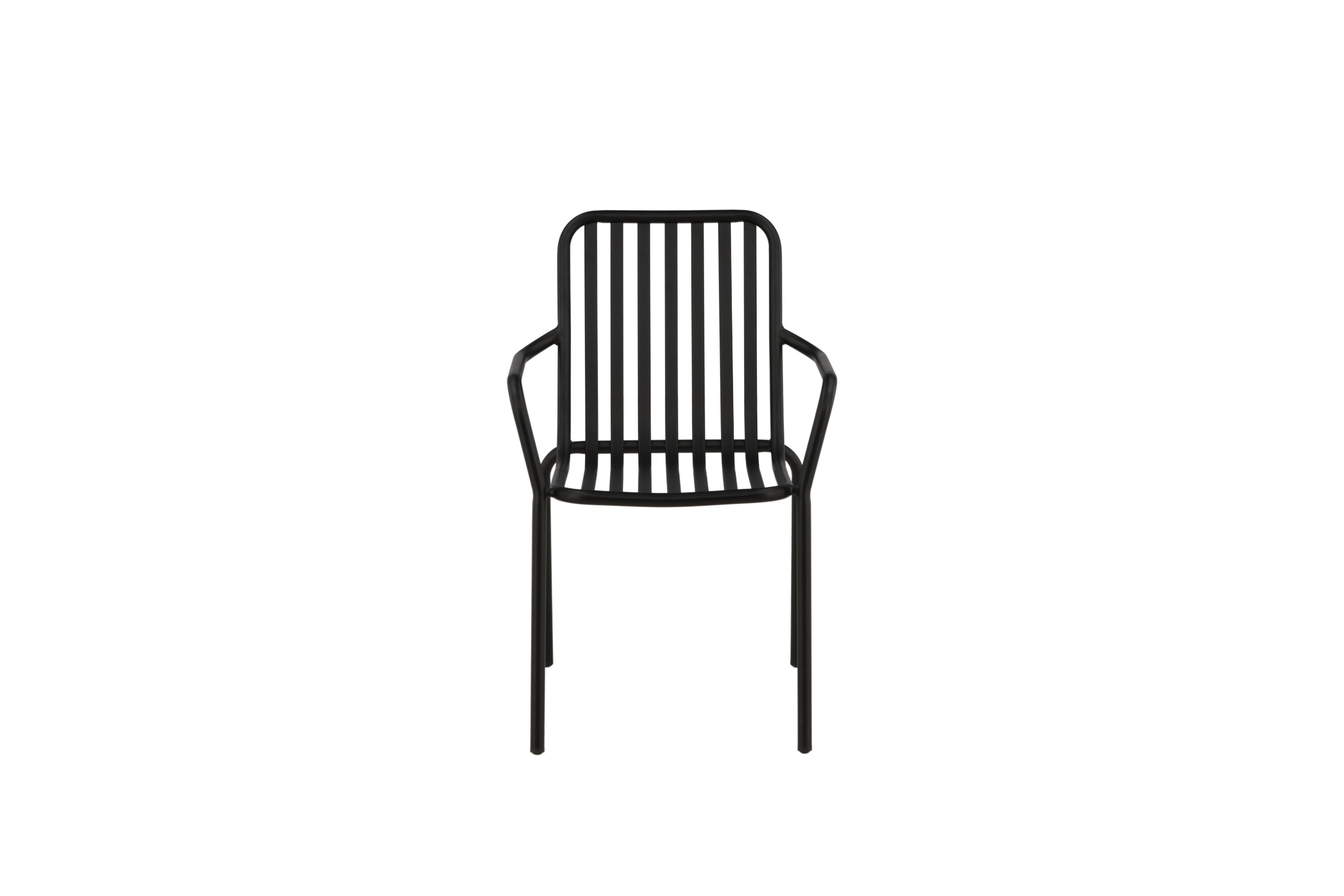 2er-Set Gartenstühle Peking - Schwarz-Outdoor Stühle-Venture Home-le canapé