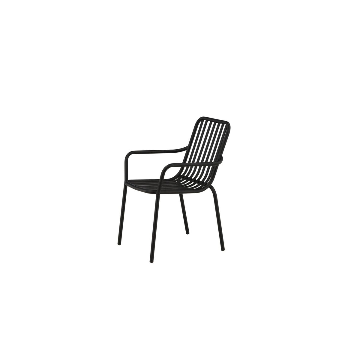 2er-Set Gartenstühle Peking - Schwarz-Outdoor Stühle-Venture Home-le canapé