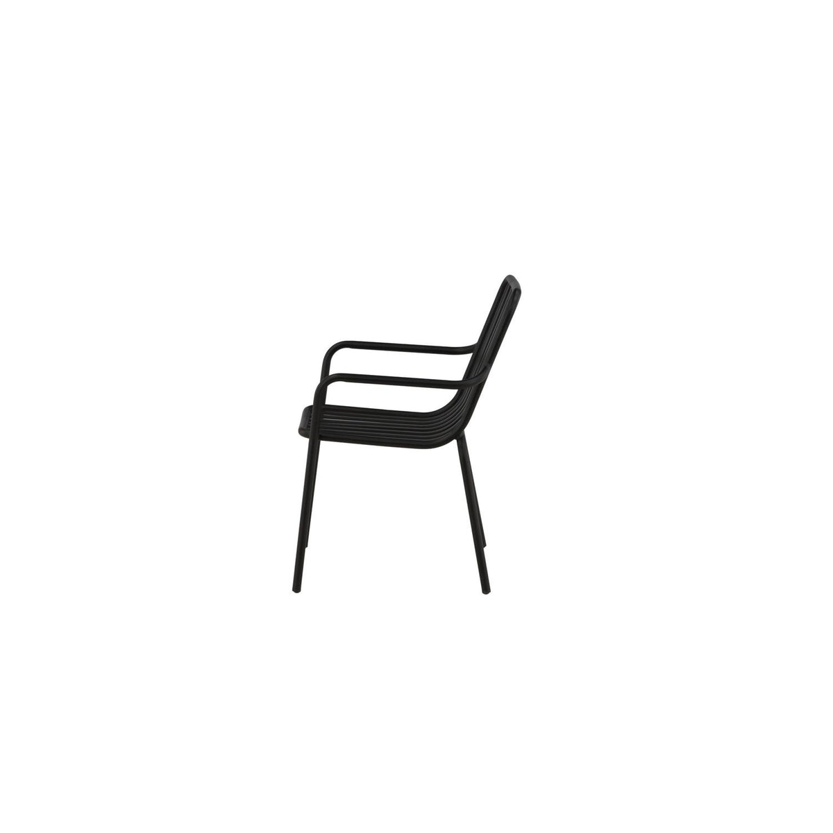 2er-Set Gartenstühle Peking - Schwarz-Outdoor Stühle-Venture Home-le canapé