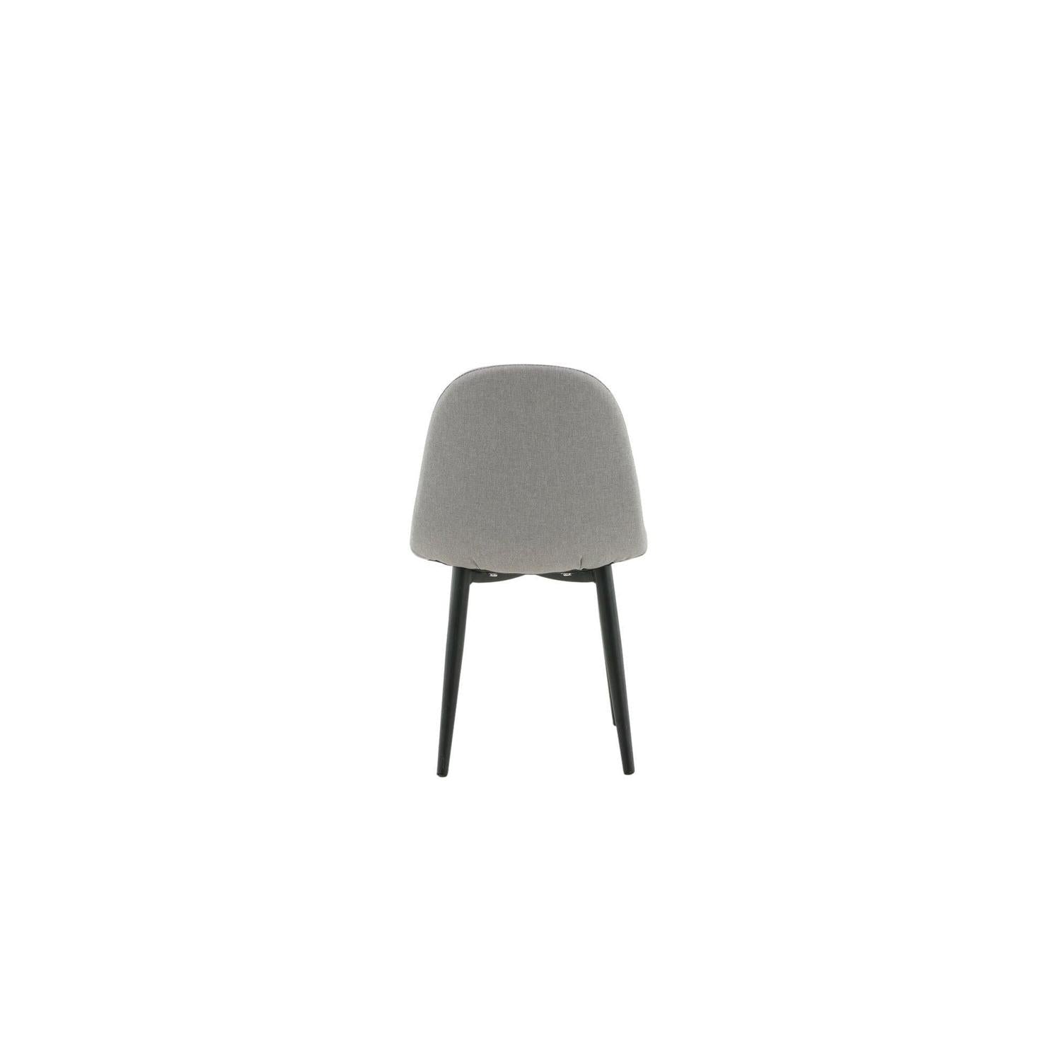 2er-Set Kinderstühle Polar aus Samt - Grau-Kinderstuhl-Venture Home-le canapé