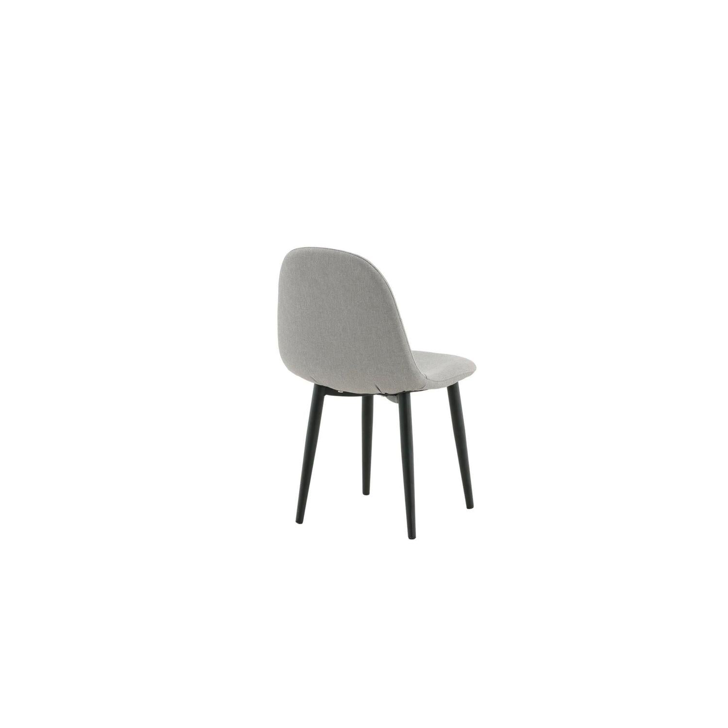 2er-Set Kinderstühle Polar aus Samt - Grau-Kinderstuhl-Venture Home-le canapé