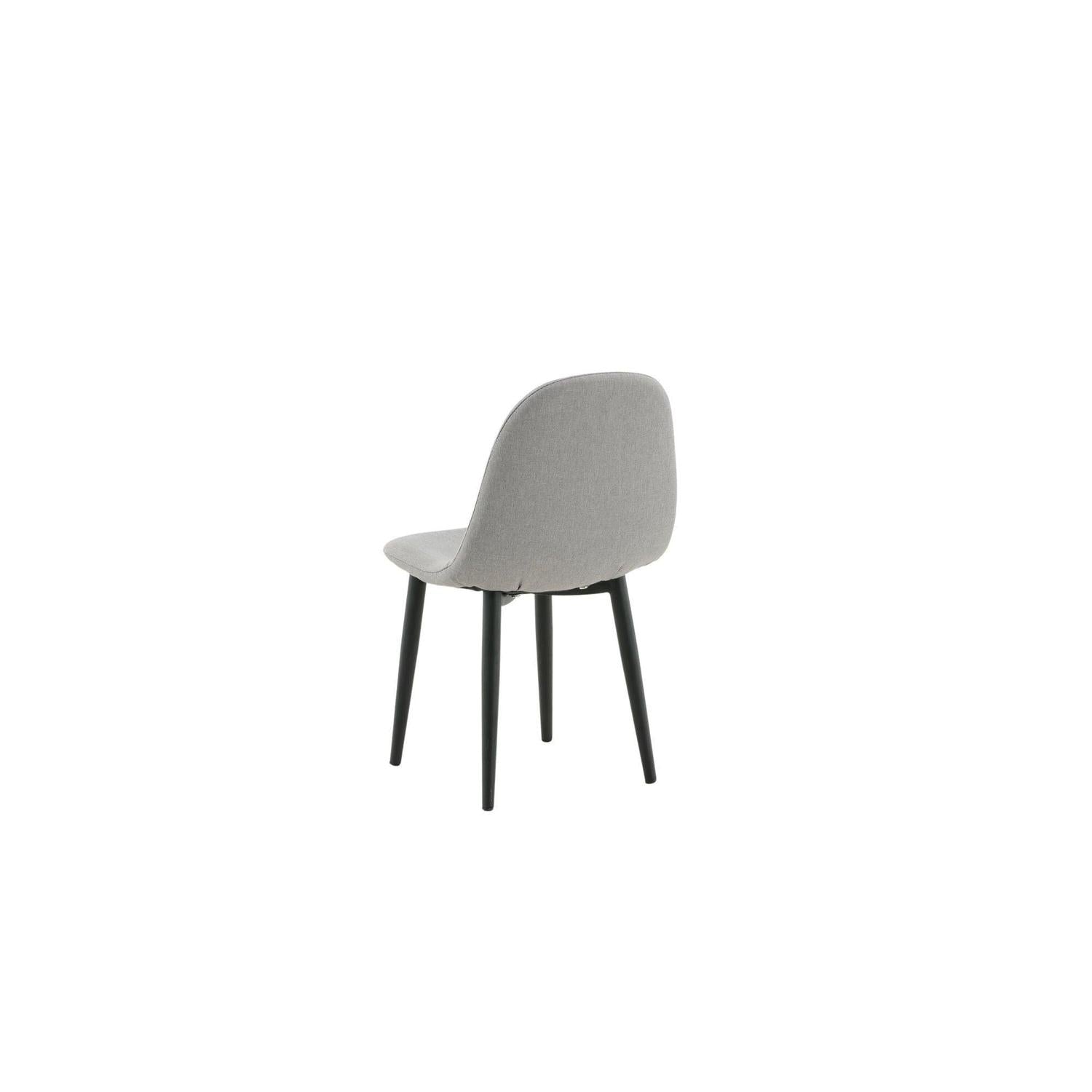 2er-Set Kinderstühle Polar aus Samt - Grau-Kinderstuhl-Venture Home-le canapé