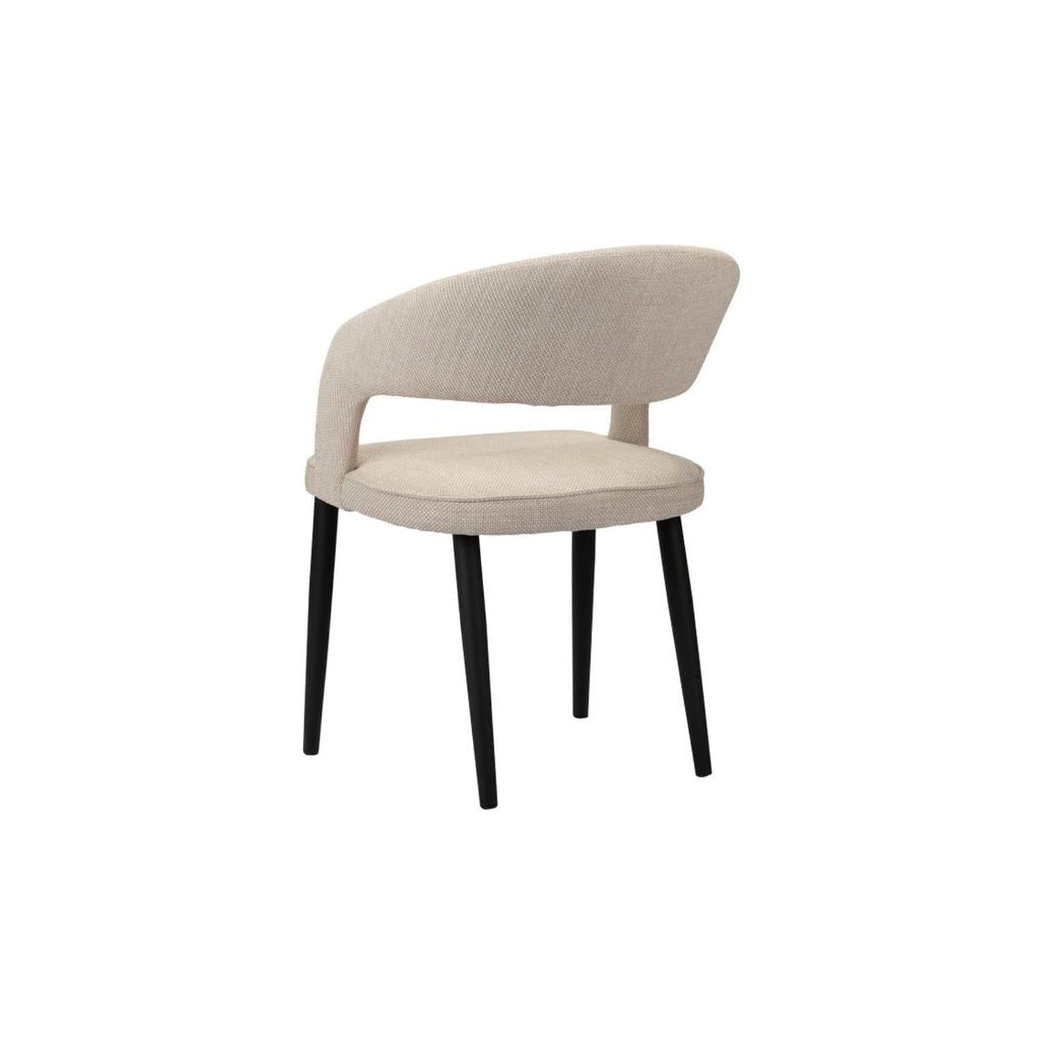 2er - Set Polsterstuhl Tusk - Beige (feuerhemmender Stoff)8719172855388Polsterstühle