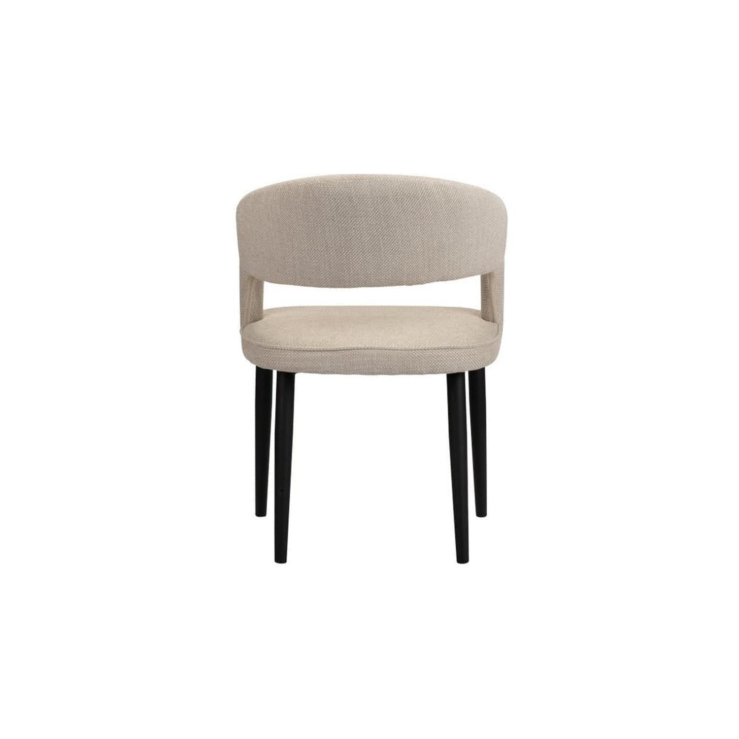2er - Set Polsterstuhl Tusk - Beige (feuerhemmender Stoff)8719172855388Polsterstühle