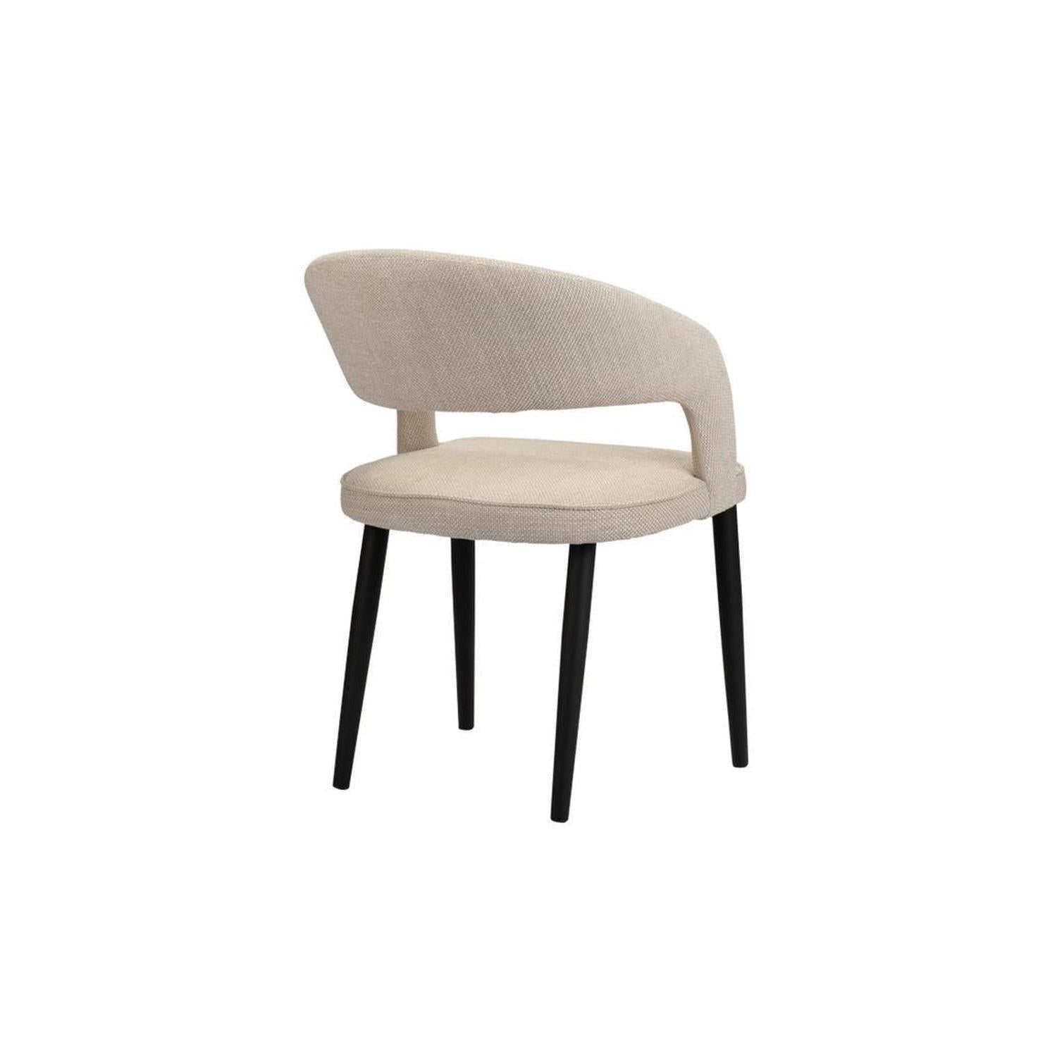 2er - Set Polsterstuhl Tusk - Beige (feuerhemmender Stoff)8719172855388Polsterstühle