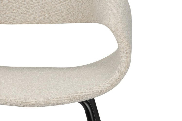 2er - Set Polsterstuhl Wal - White PearlPolsterstühle