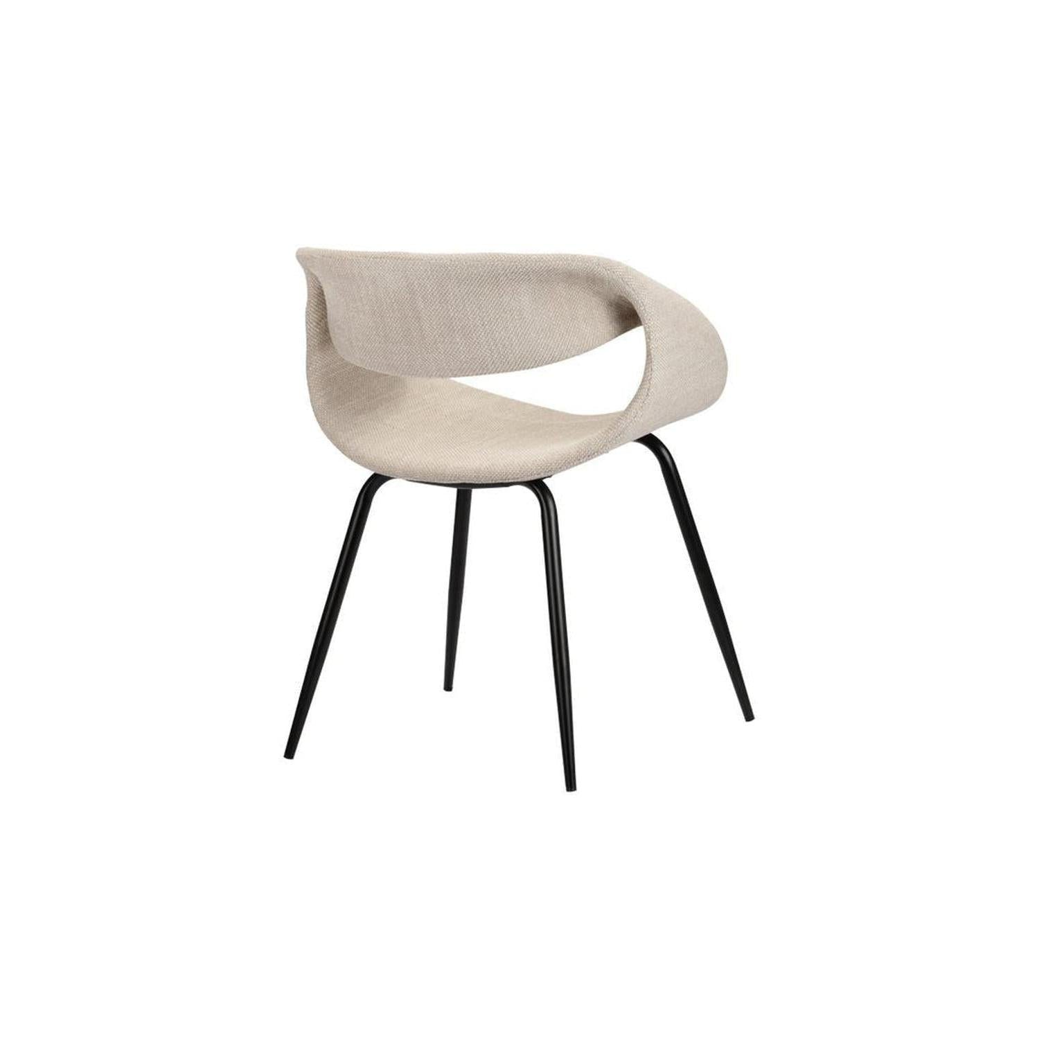 2er-Set Polsterstühle Wal - Beige-Polsterstühle-Pole to Pole-le canapé