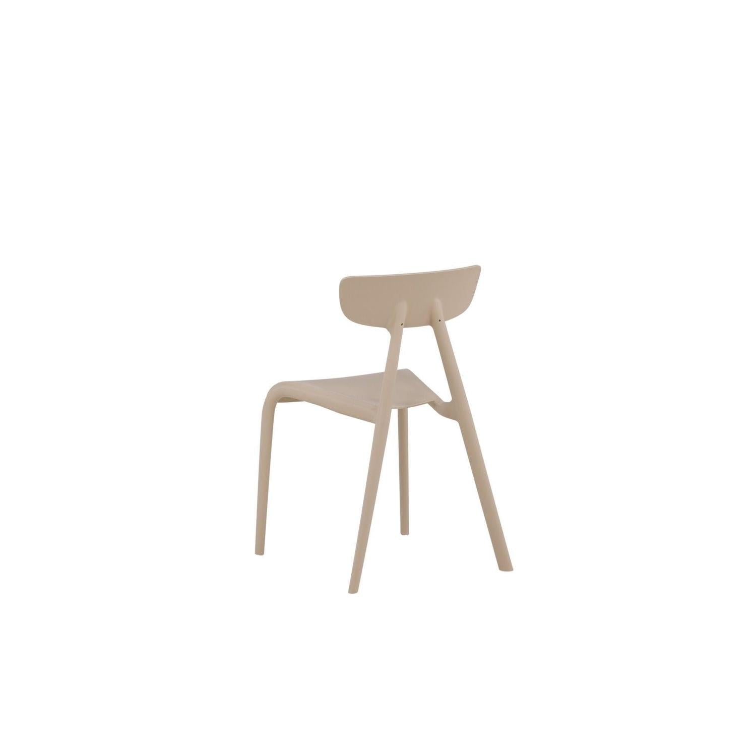 2er-Set Stühle Ursholmen aus Polypropylen - Beige-Kunststoffstühle-Venture Home-le canapé