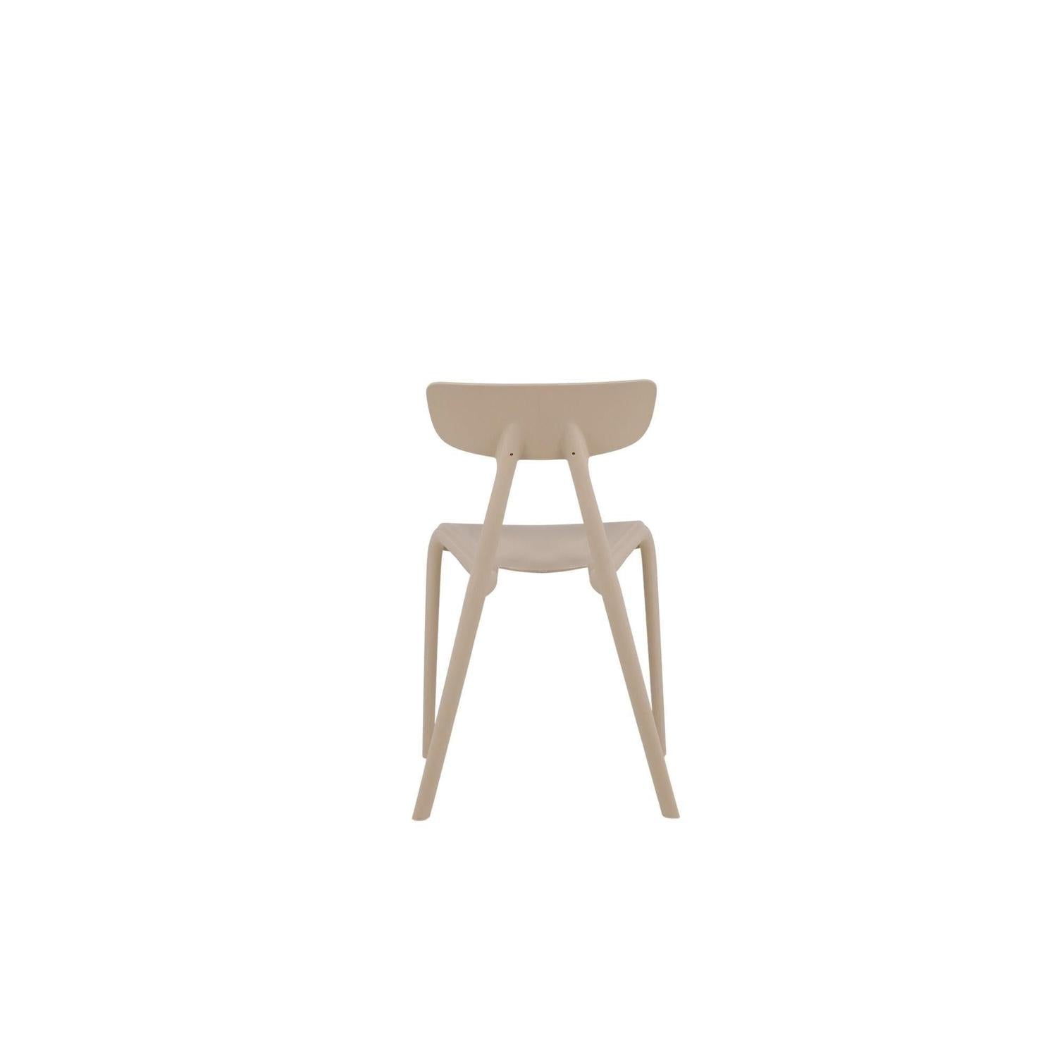 2er-Set Stühle Ursholmen aus Polypropylen - Beige-Kunststoffstühle-Venture Home-le canapé
