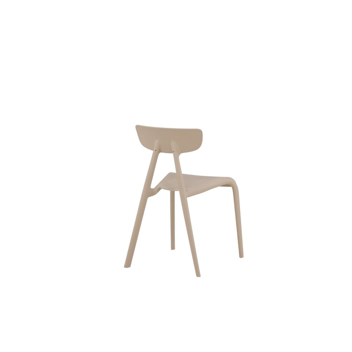 2er-Set Stühle Ursholmen aus Polypropylen - Beige-Kunststoffstühle-Venture Home-le canapé