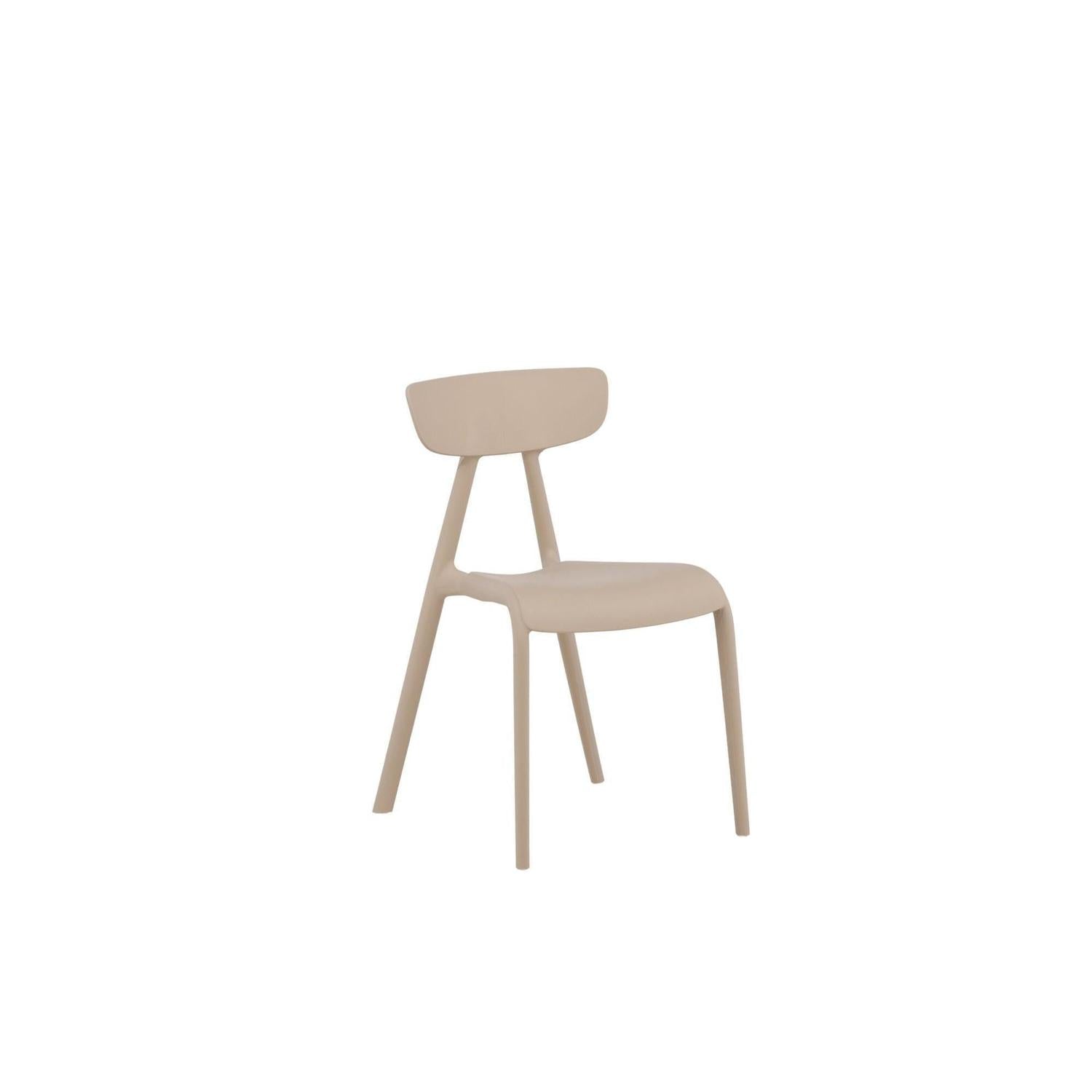 2er-Set Stühle Ursholmen aus Polypropylen - Beige-Kunststoffstühle-Venture Home-le canapé