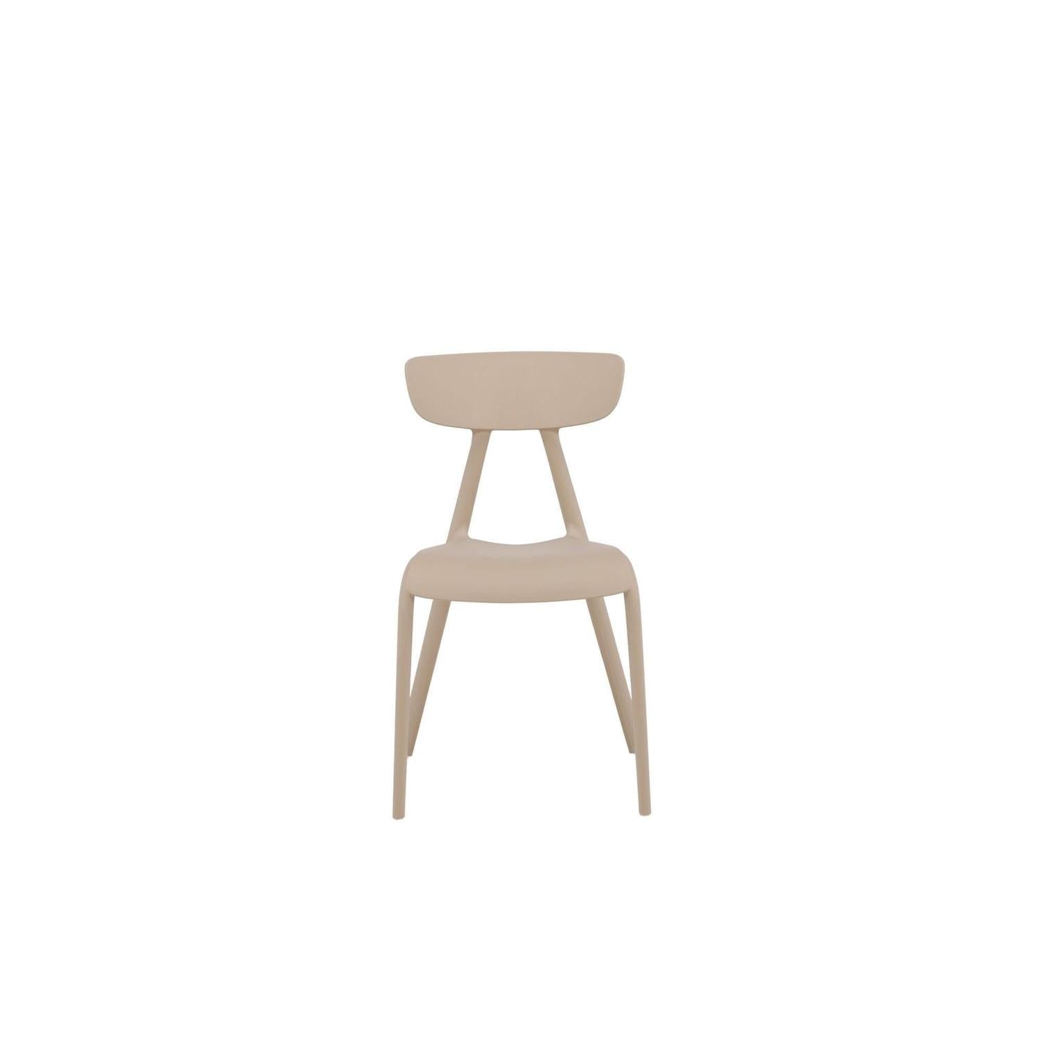 2er-Set Stühle Ursholmen aus Polypropylen - Beige-Kunststoffstühle-Venture Home-le canapé
