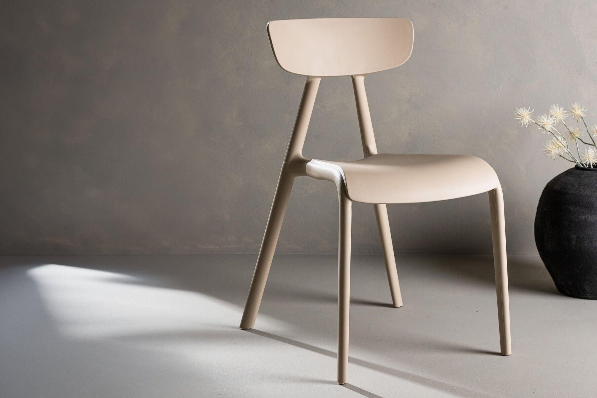 2er-Set Stühle Ursholmen aus Polypropylen - Beige