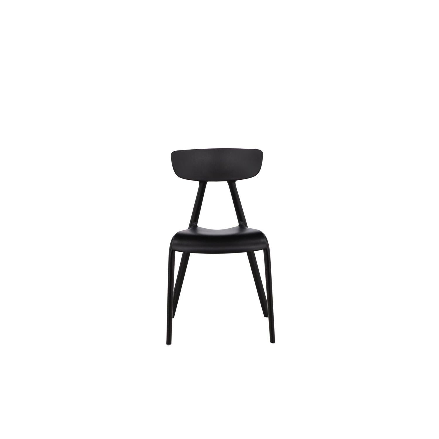 2er-Set Stühle Ursholmen aus Polypropylen - Schwarz-Kunststoffstühle-Venture Home-le canapé