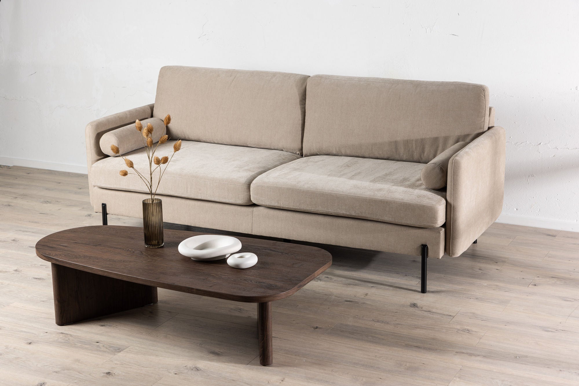 3-Sitzer Sofa Antibes - Beige-3-Sitzer Sofa-Venture Home-le canapé