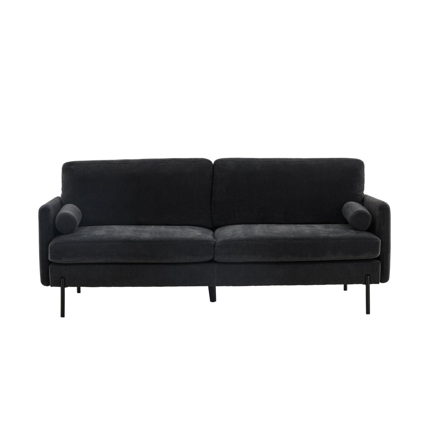 3-Sitzer Sofa Antibes - Dunkelgrau-3-Sitzer Sofa-Venture Home-le canapé