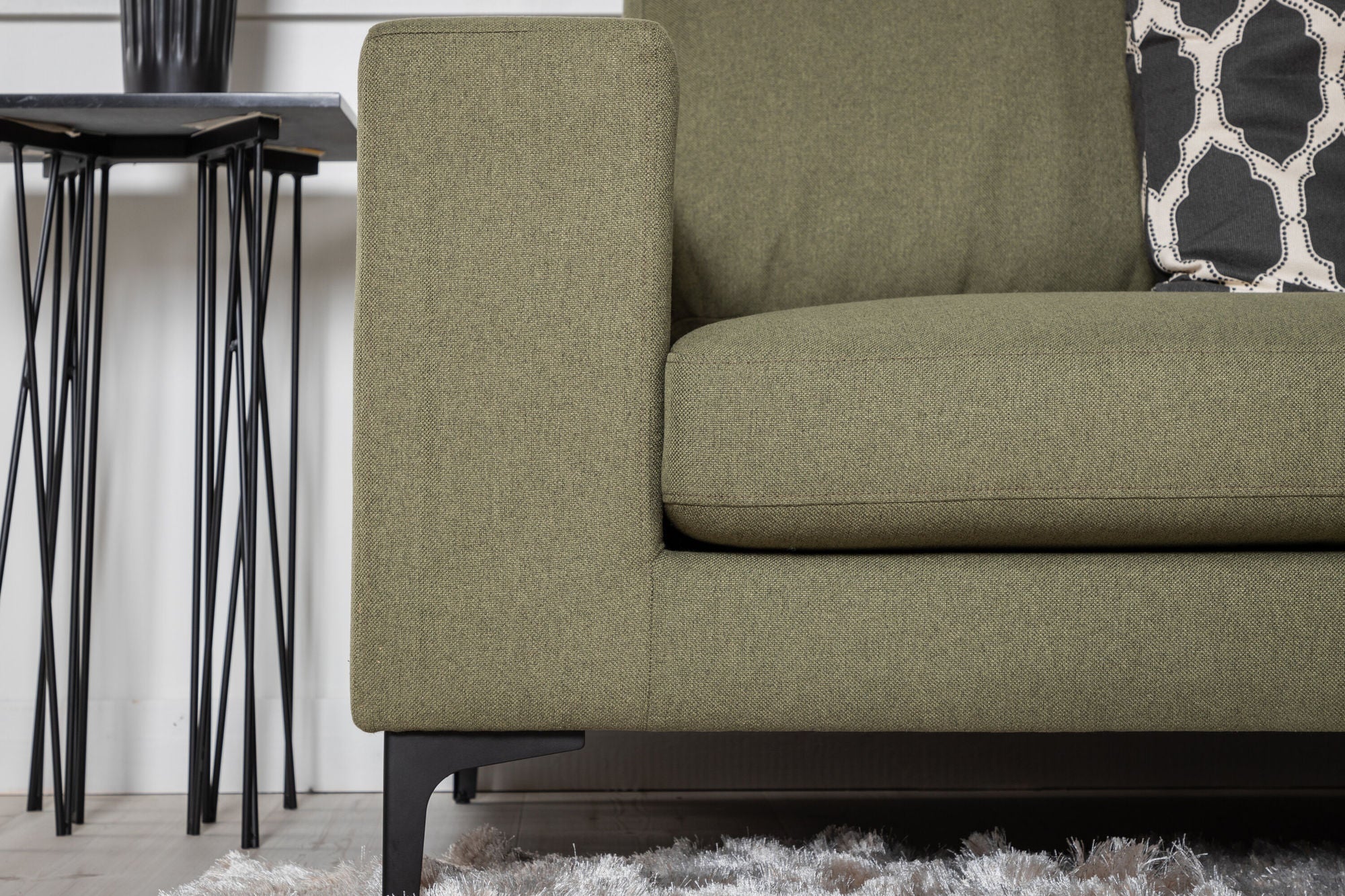 3-Sitzer Sofa Bolero - Dunkelgrün-3-Sitzer Sofa-Venture Home-le canapé