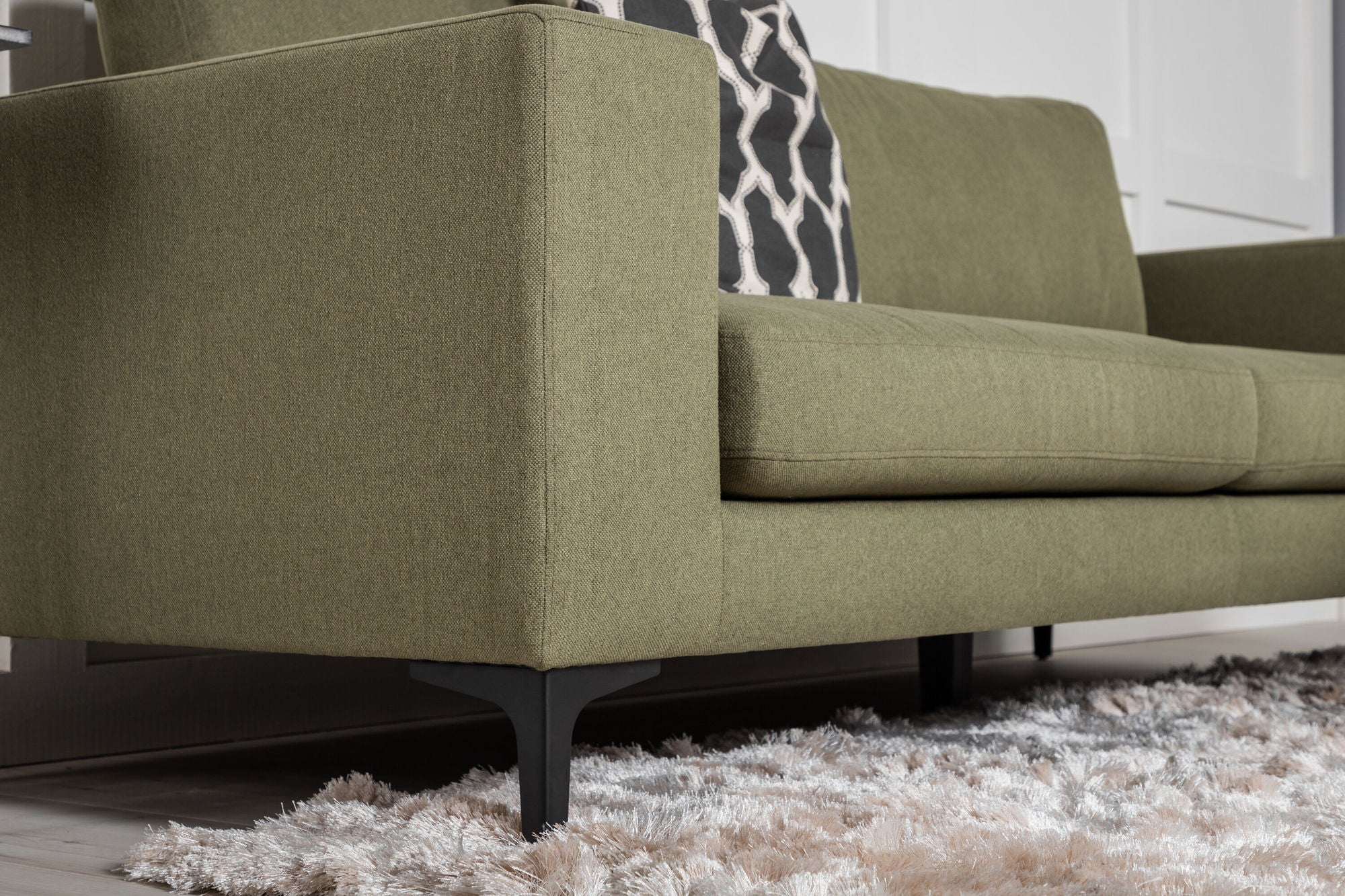 3-Sitzer Sofa Bolero - Dunkelgrün-3-Sitzer Sofa-Venture Home-le canapé