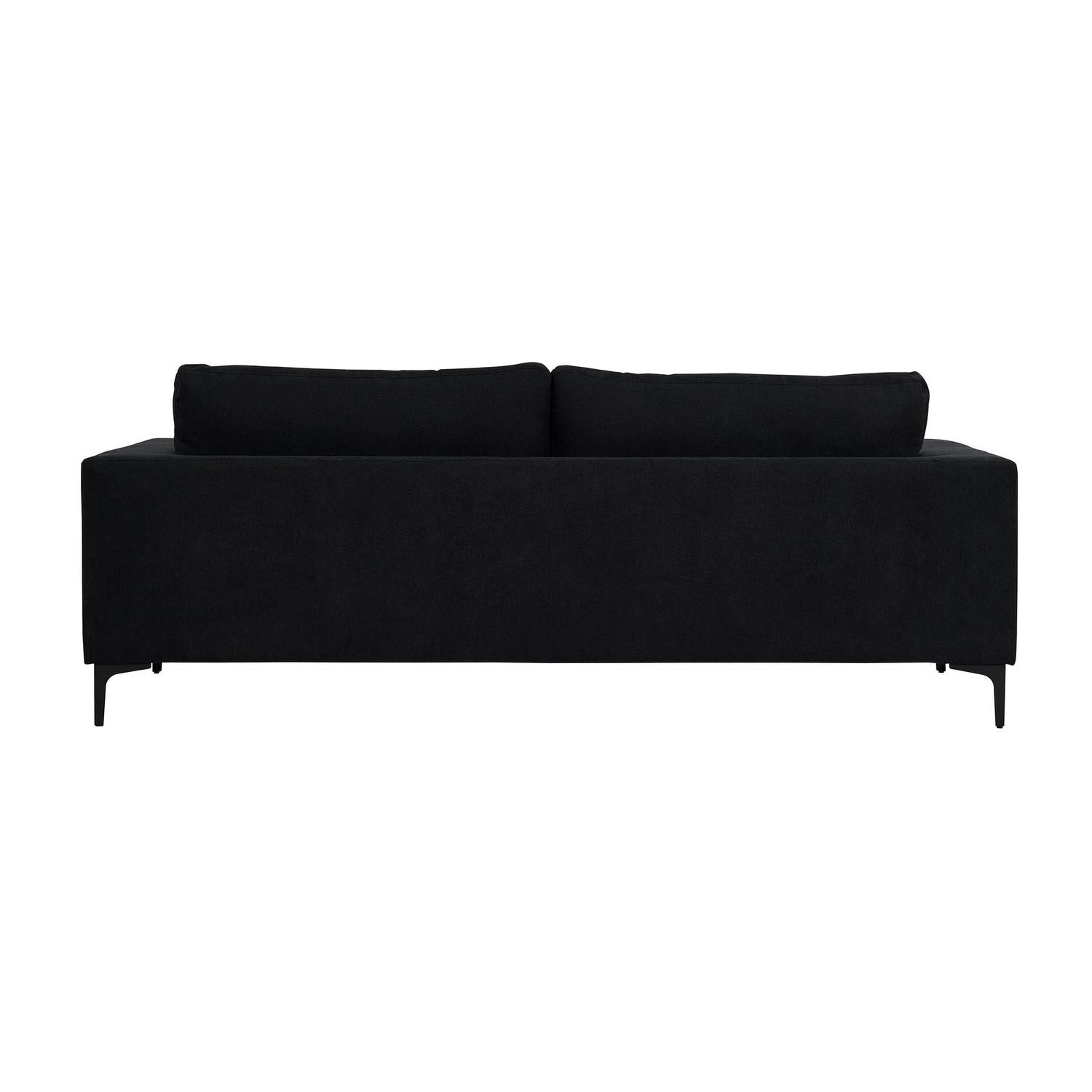 3-Sitzer Sofa Bolero - Schwarz-3-Sitzer Sofa-Venture Home-le canapé