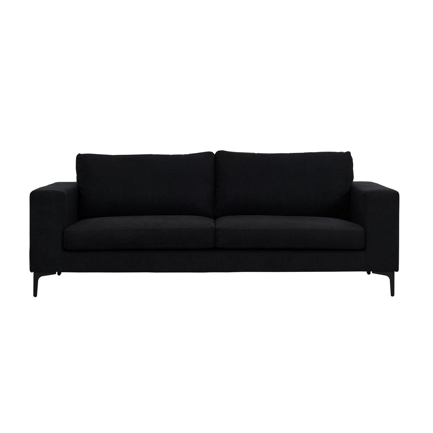 3-Sitzer Sofa Bolero - Schwarz-3-Sitzer Sofas-Venture Home-le canapé