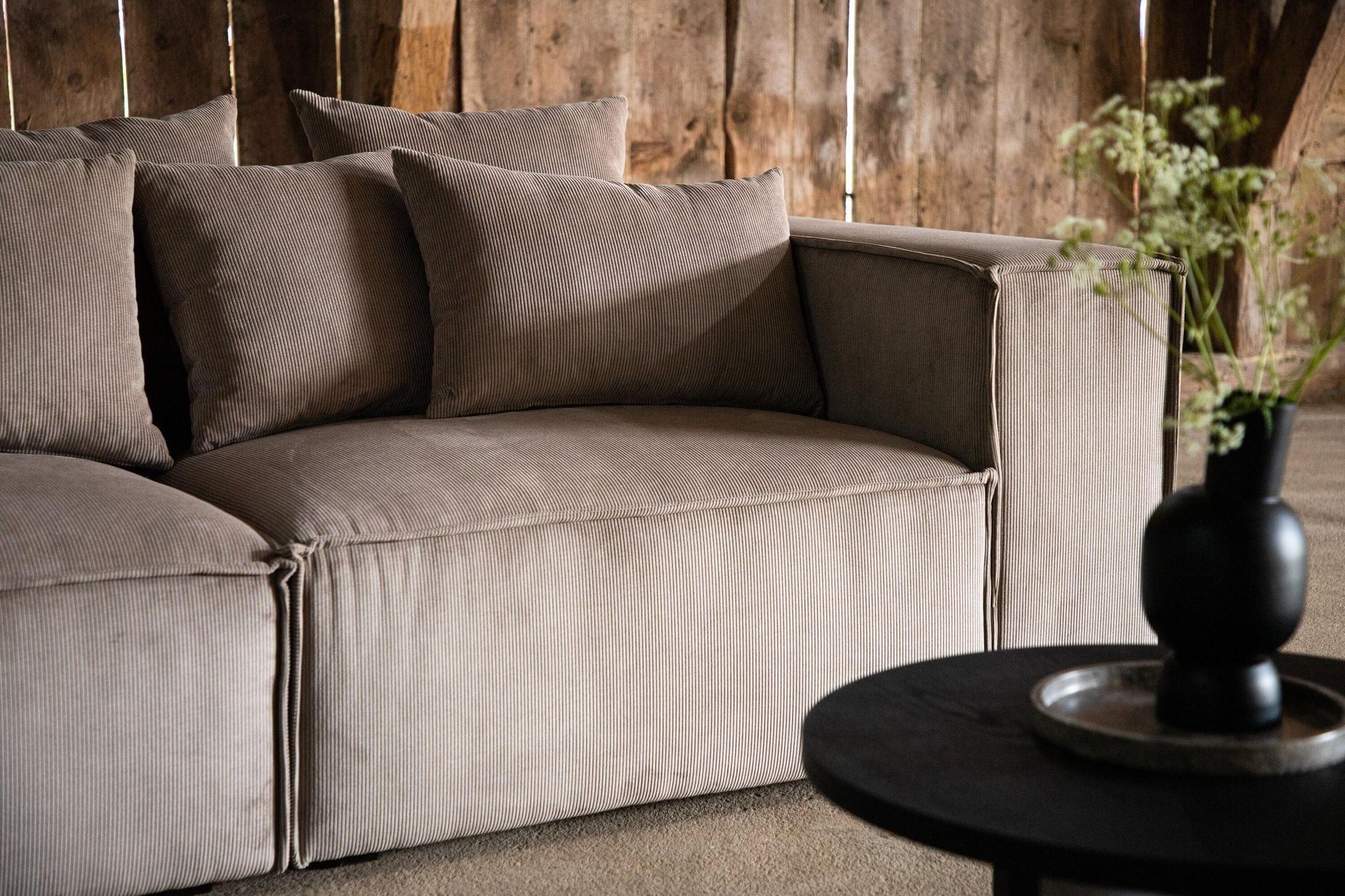3-Sitzer Sofa Gillholmen aus Kord - Braun-3-Sitzer Sofas-Vind-le canapé