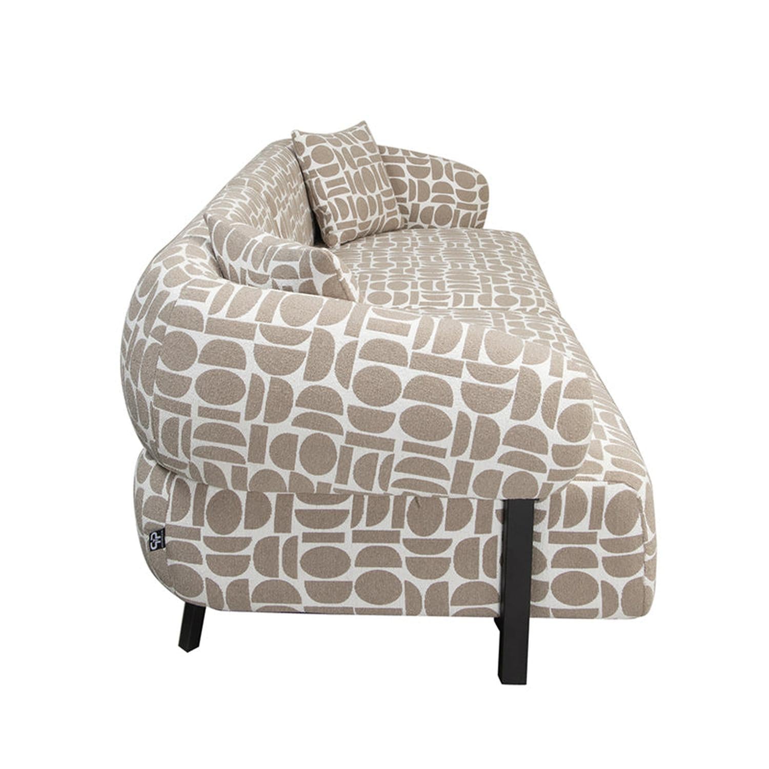 3-Sitzer Sofa Kathmandu - Grau & Beige-3-Sitzer Sofas-Pole to Pole-le canapé