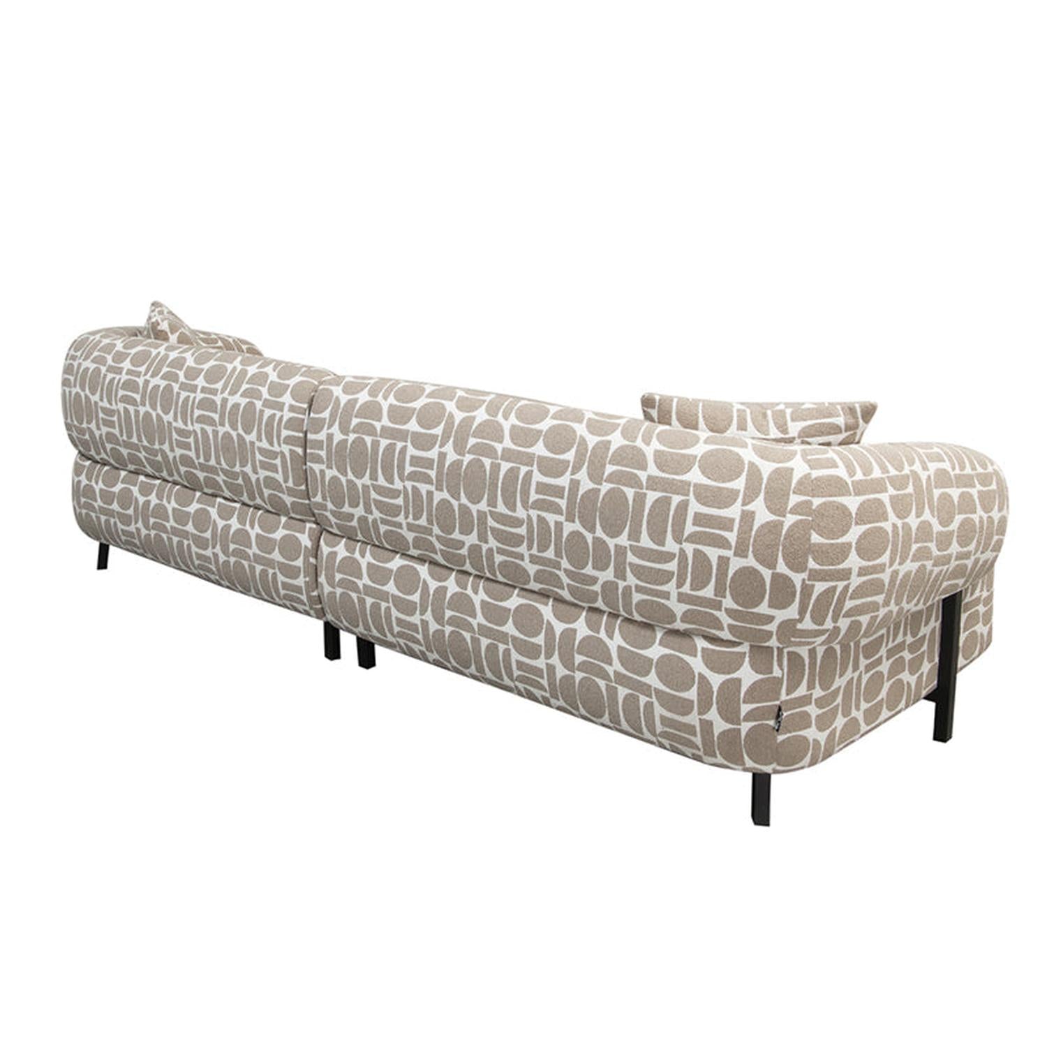3-Sitzer Sofa Kathmandu - Grau & Beige-3-Sitzer Sofas-Pole to Pole-le canapé