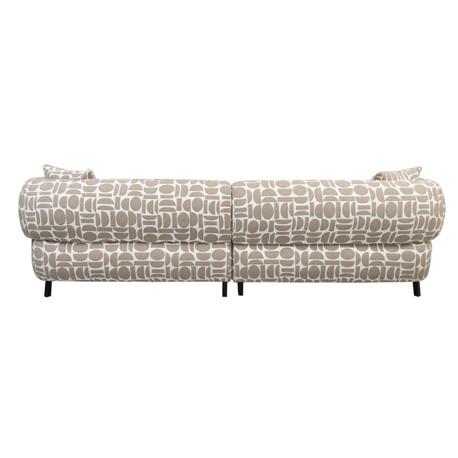 3-Sitzer Sofa Kathmandu - Grau & Beige-3-Sitzer Sofas-Pole to Pole-le canapé