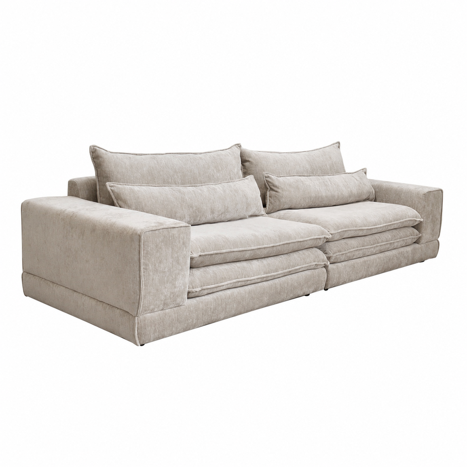 3-Sitzer Sofa London - Beige-3-Sitzer Sofas-Pole to Pole-le canapé