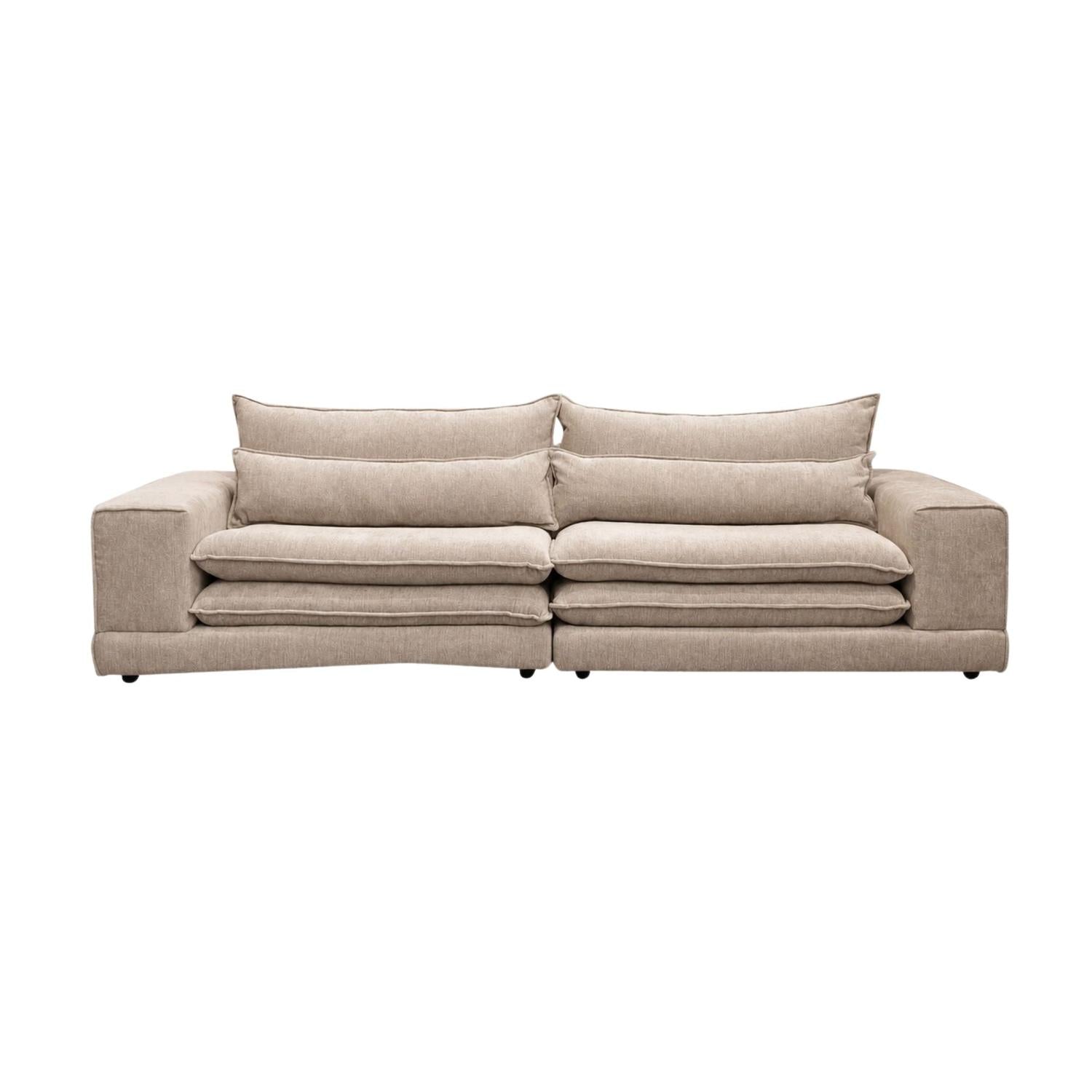 3-Sitzer Sofa London - Beige-3-Sitzer Sofas-Pole to Pole-le canapé