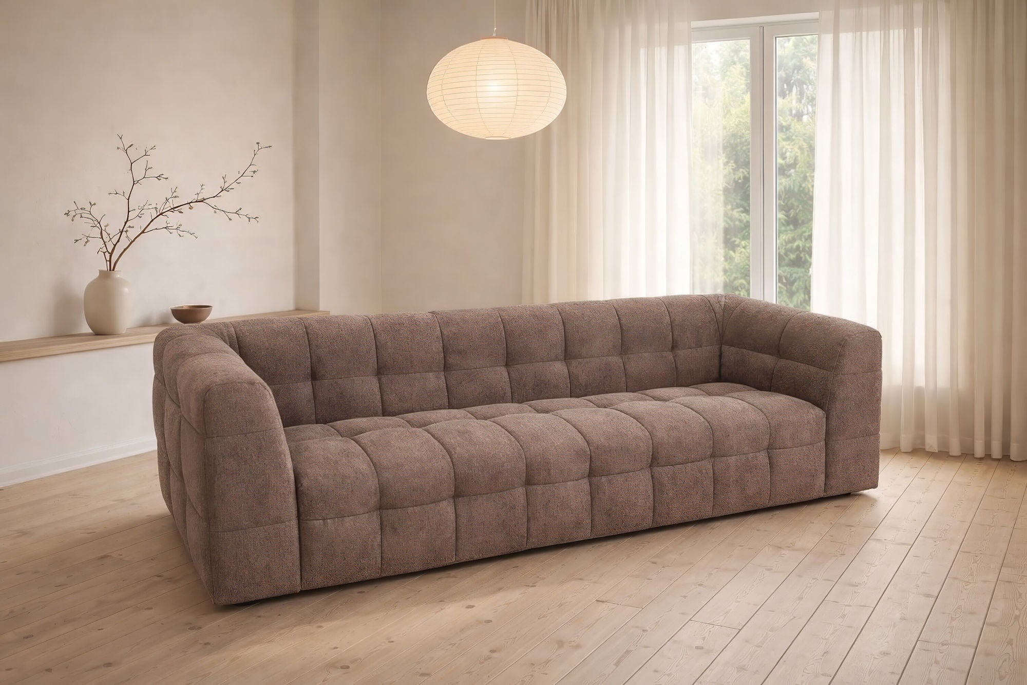 3-Sitzer Sofa Malou - Braun-3-Sitzer Sofas-Venture Home-le canapé