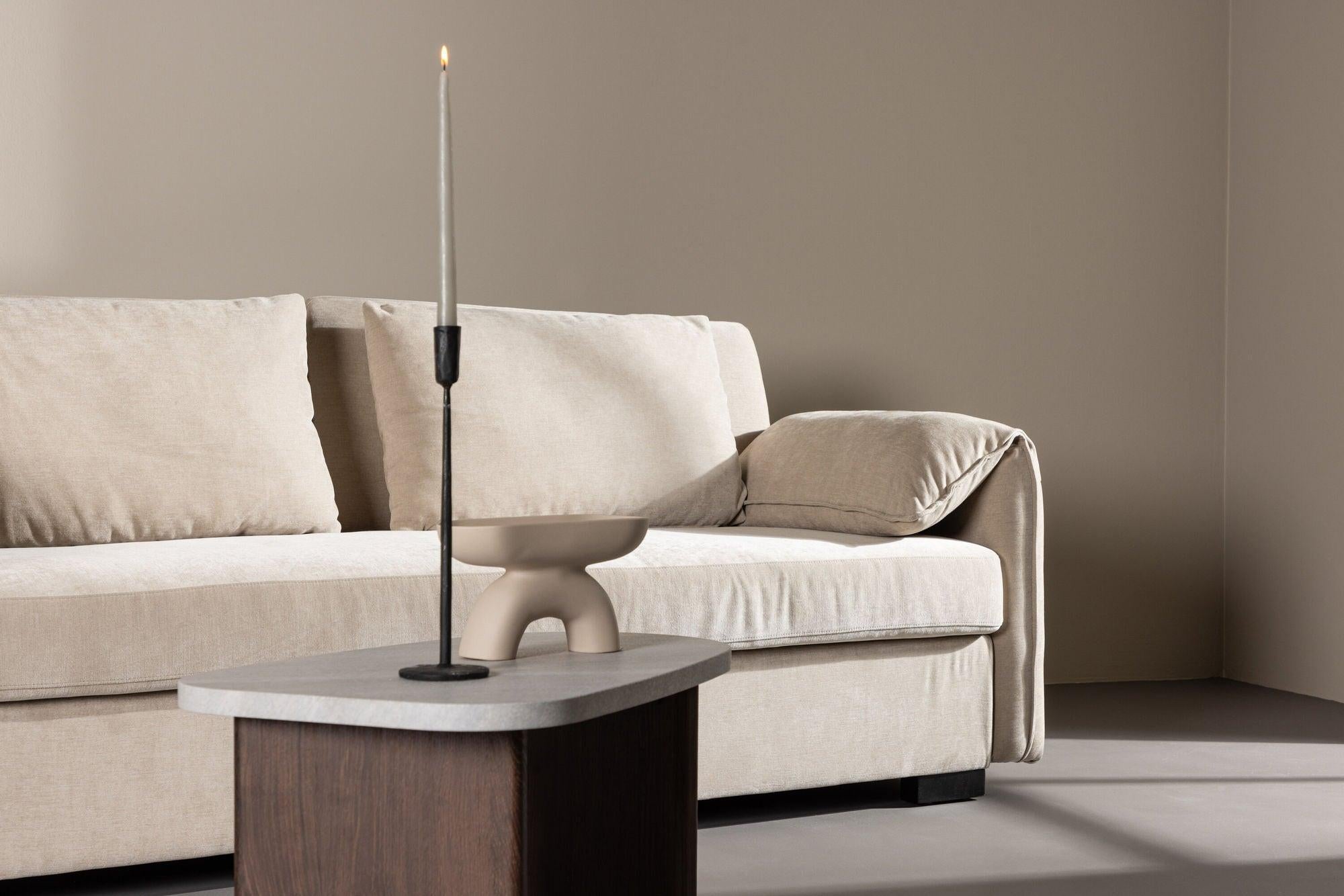 3-Sitzer Sofa Malva - Beige-3-Sitzer Sofas-Venture Home-le canapé